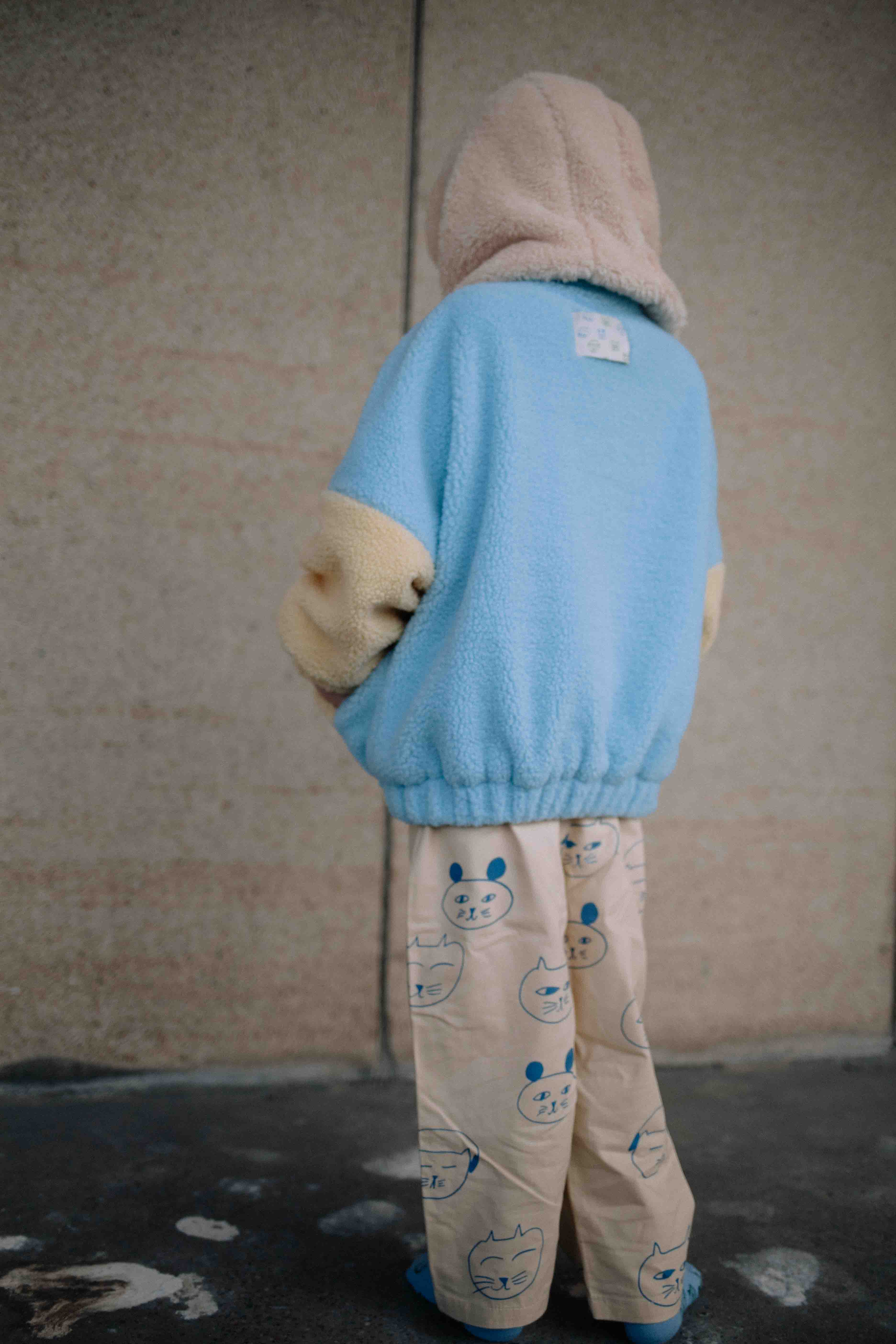 BEIGE MEOW MOOD JEANS - Image 4