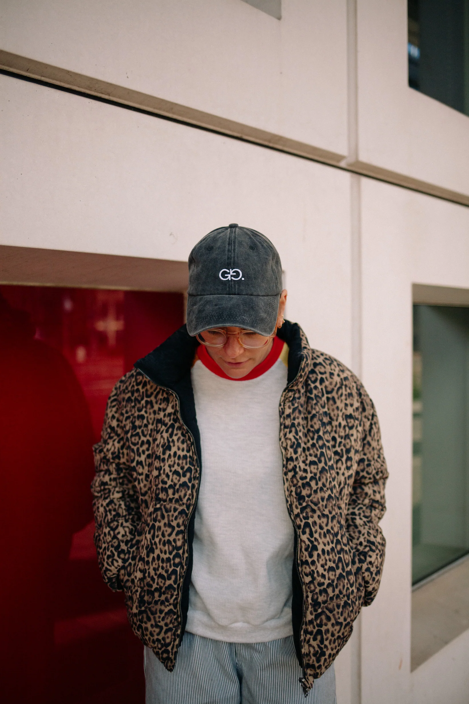 BLACK GG. LOGO CAP ADULT - Image 4