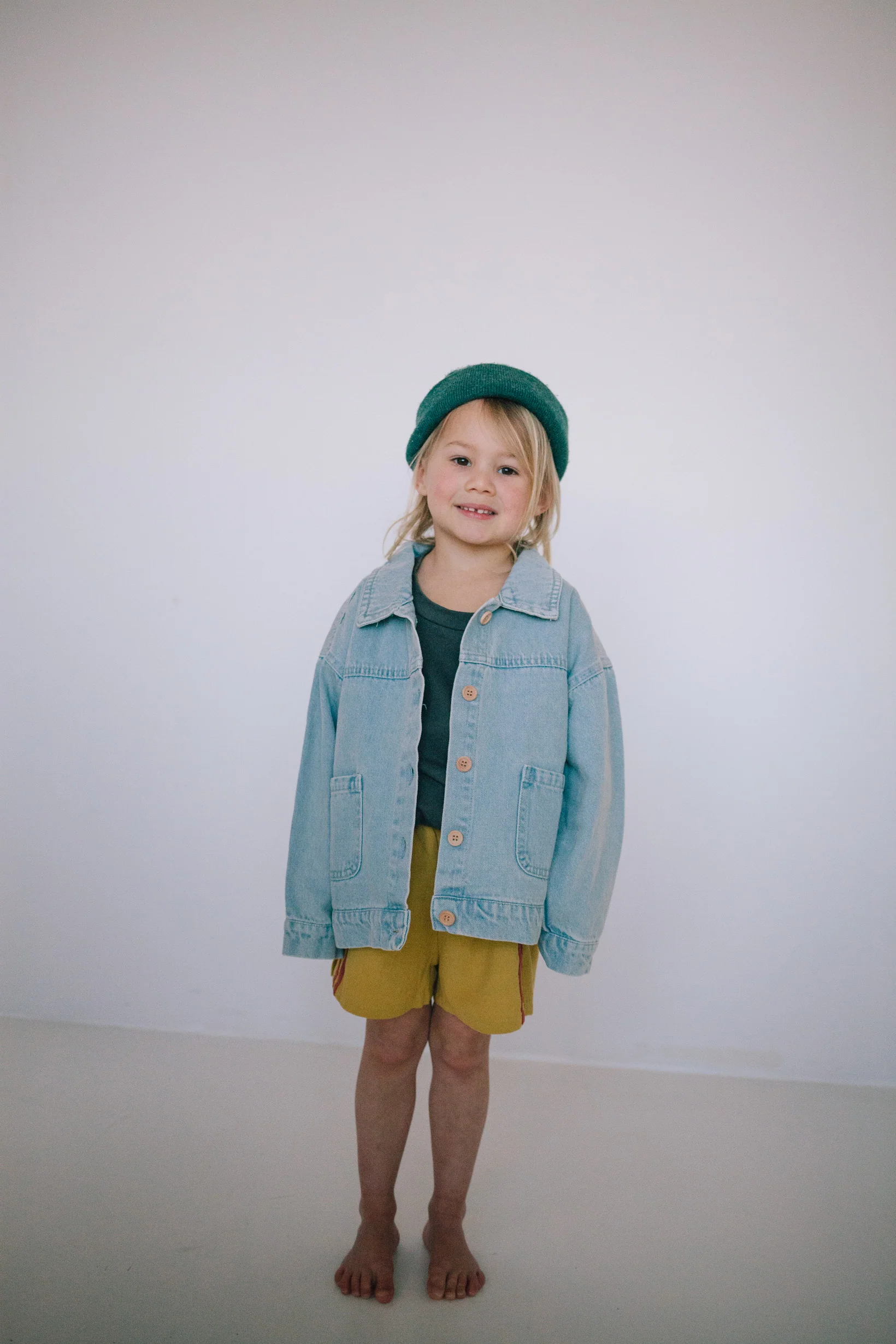 BLEACHED DENIM JACKET - Image 3