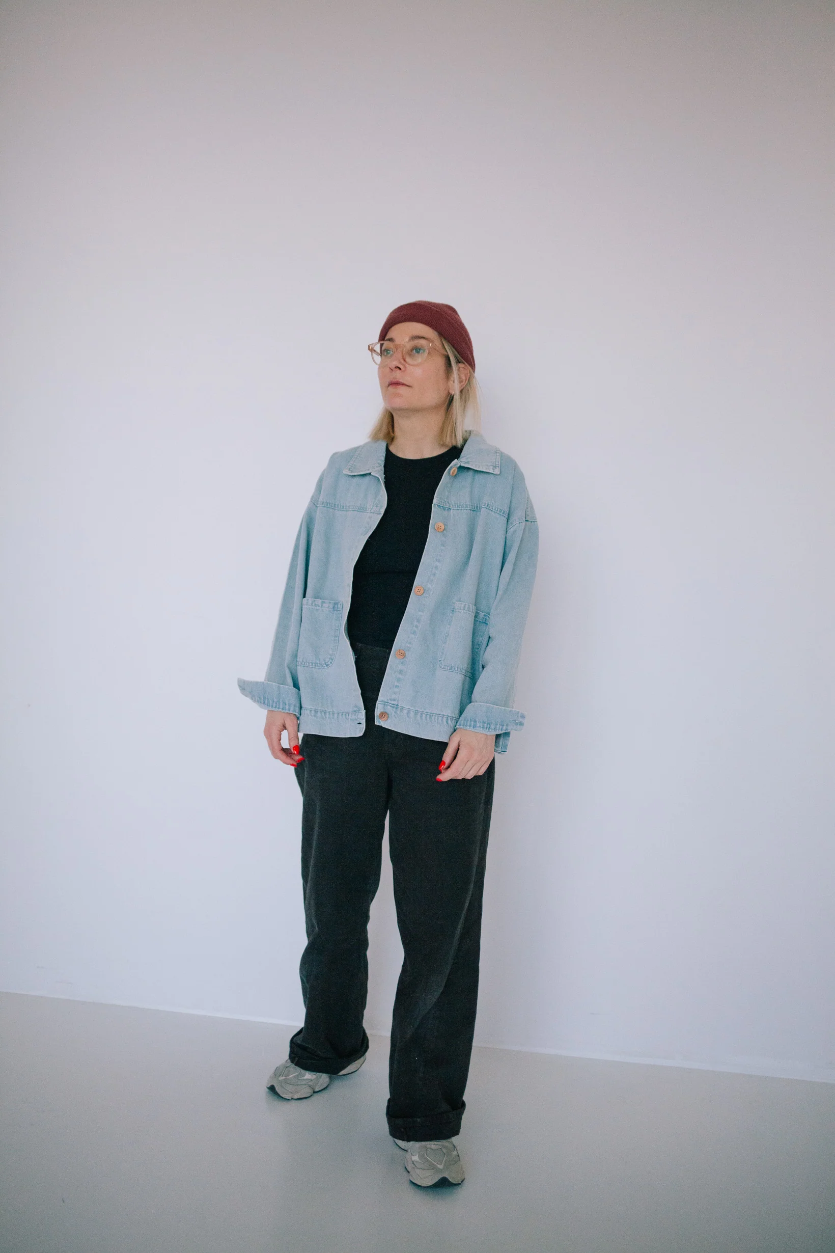BLEACHED DENIM JACKET WOMAN - Image 4