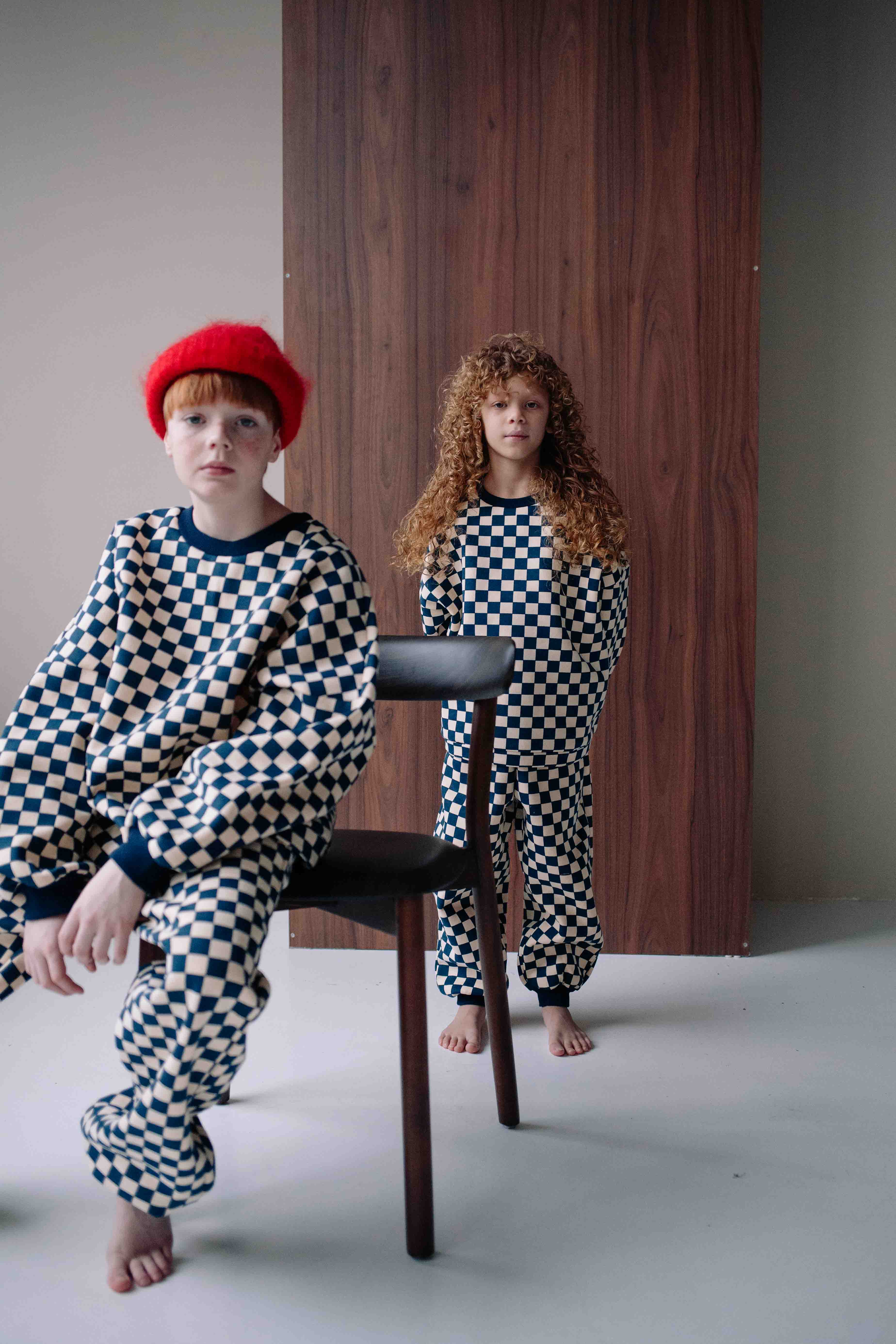 BLUE CHECKERS SET - Image 5