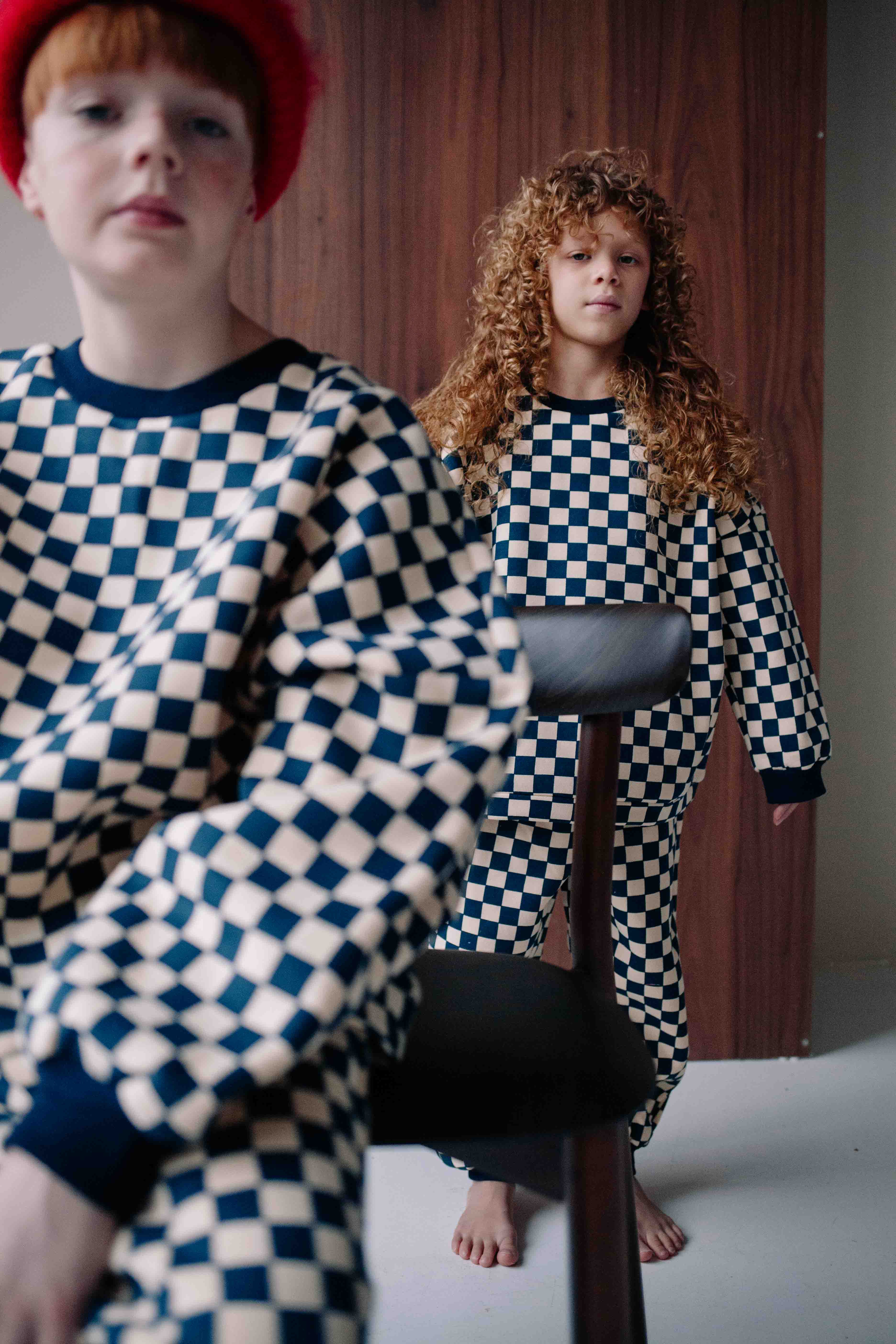 BLUE CHECKERS SET - Image 7