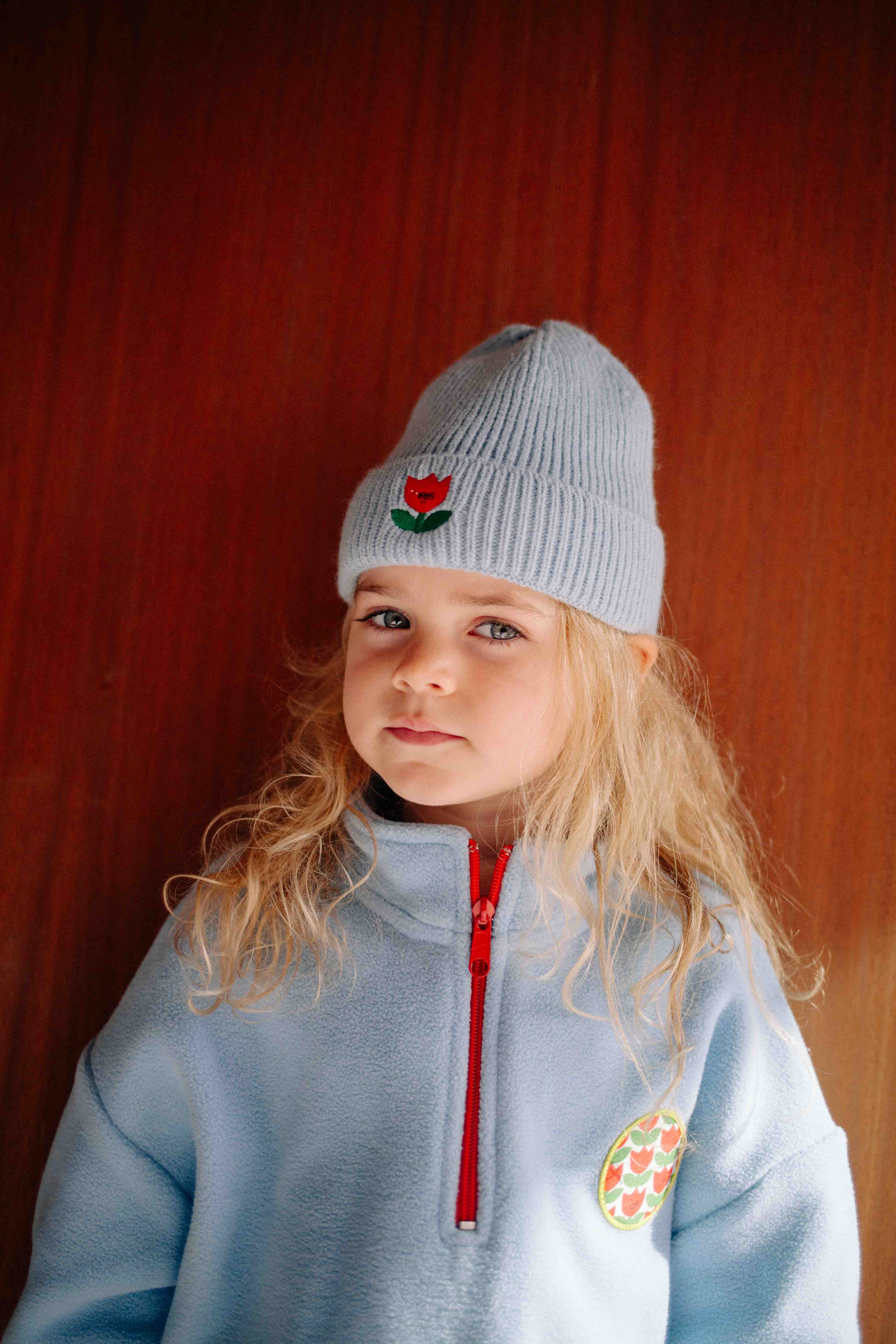 BLUE TULIP BEANIE - Image 3