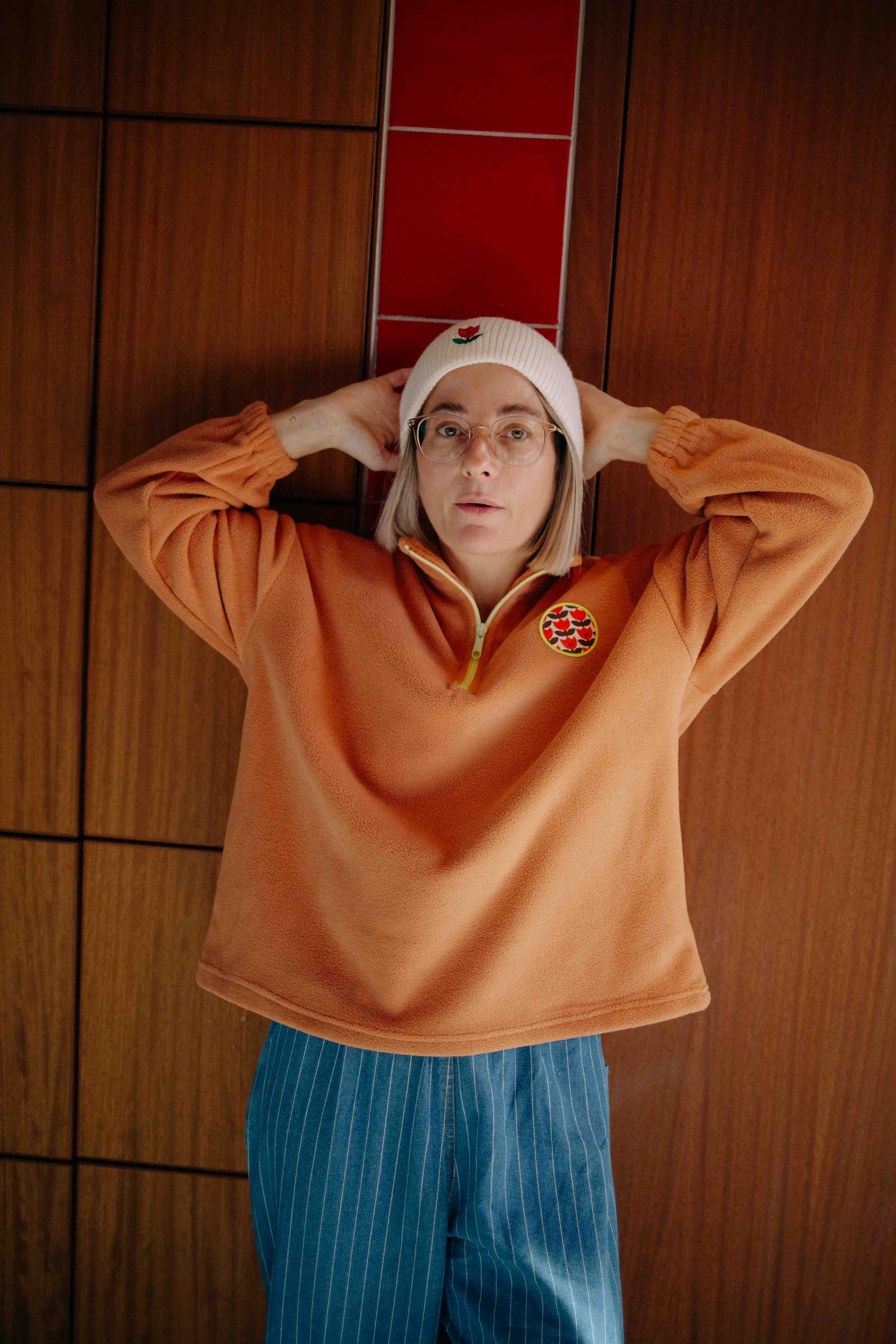 BLUE TULIP BEANIE - Image 5