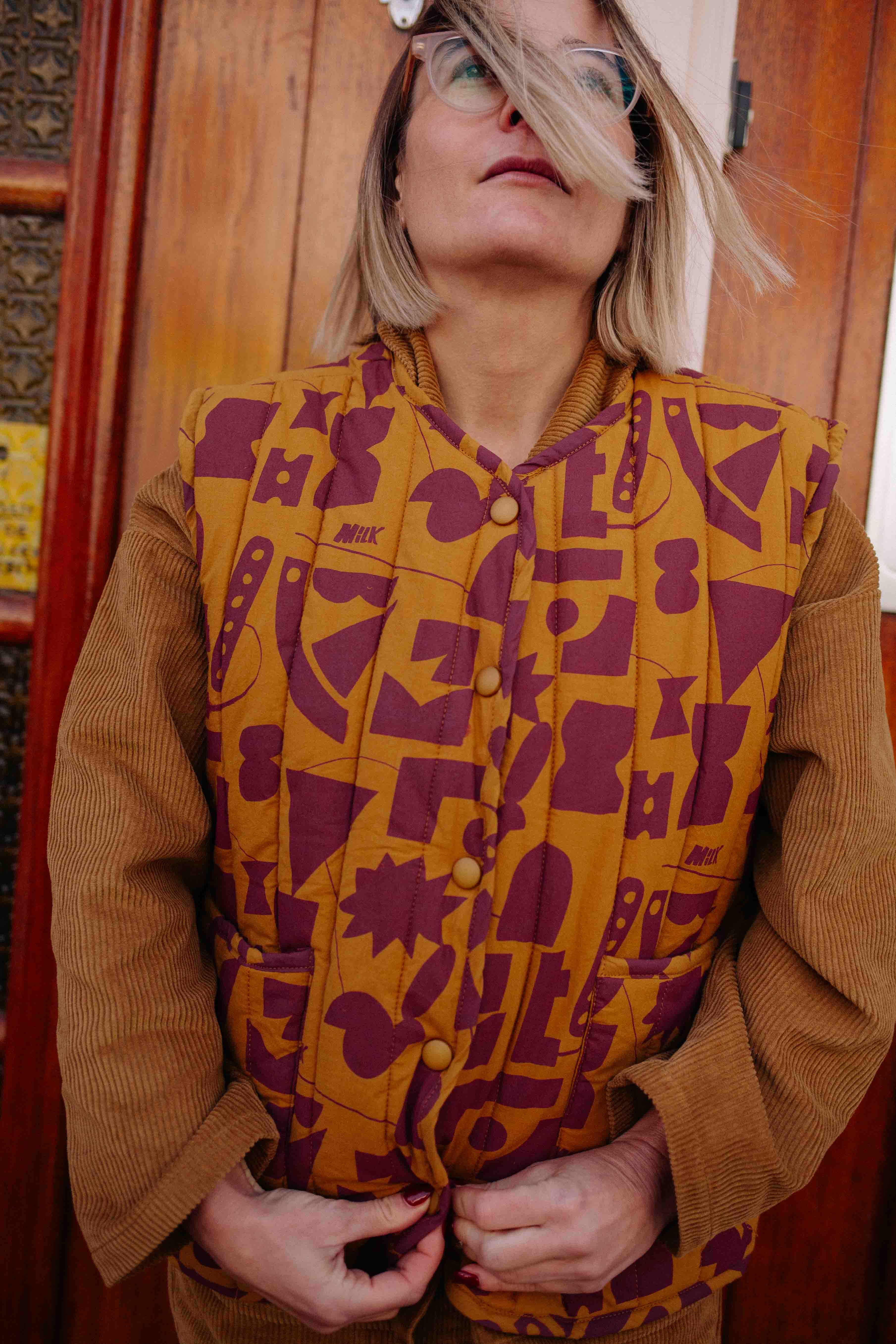CAFÉ AU MILK VEST WOMAN - Image 11