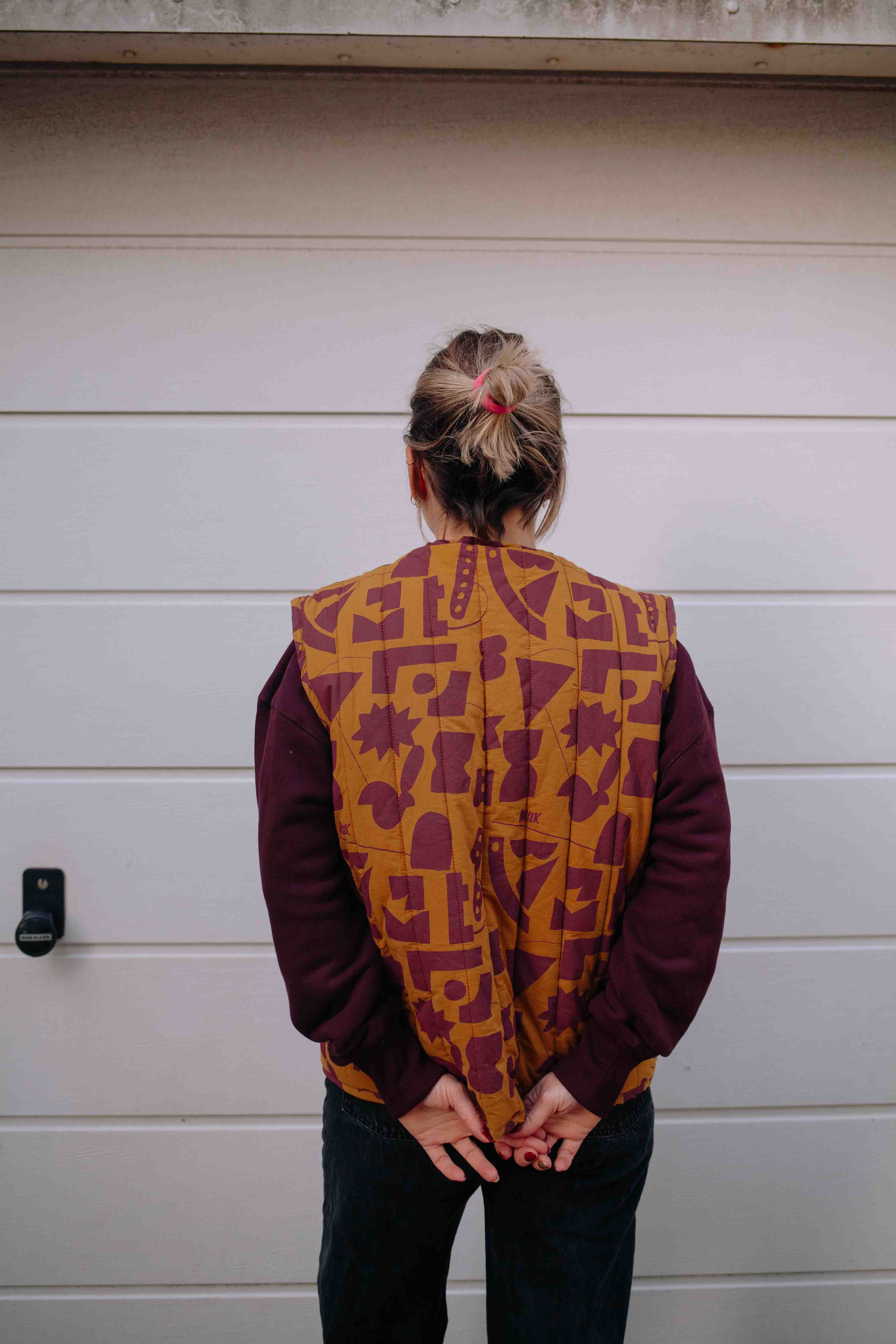 CAFÉ AU MILK VEST WOMAN - Image 3
