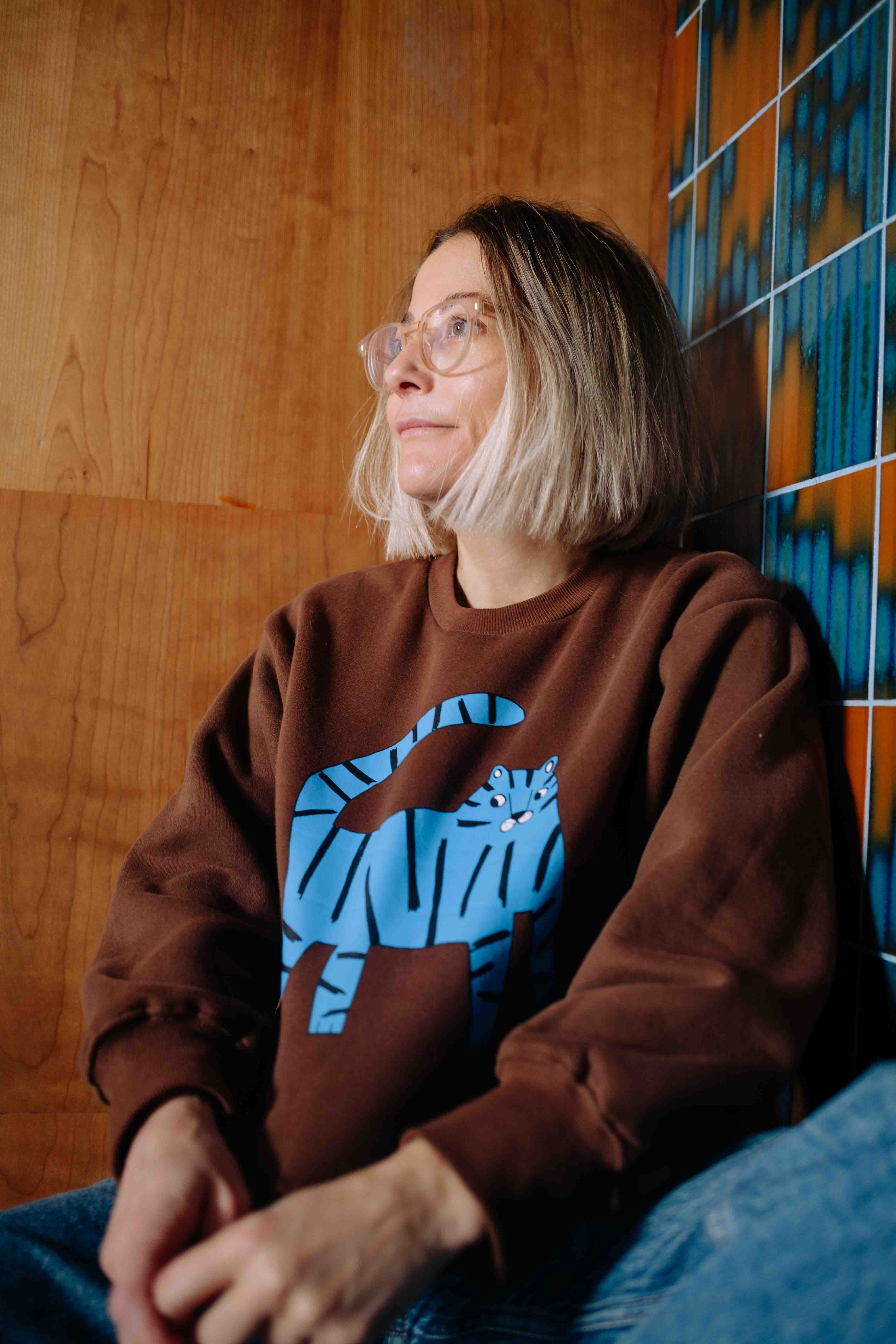 ELECTRIC TIGER SWEATSHIRT WOMAN - Image 4