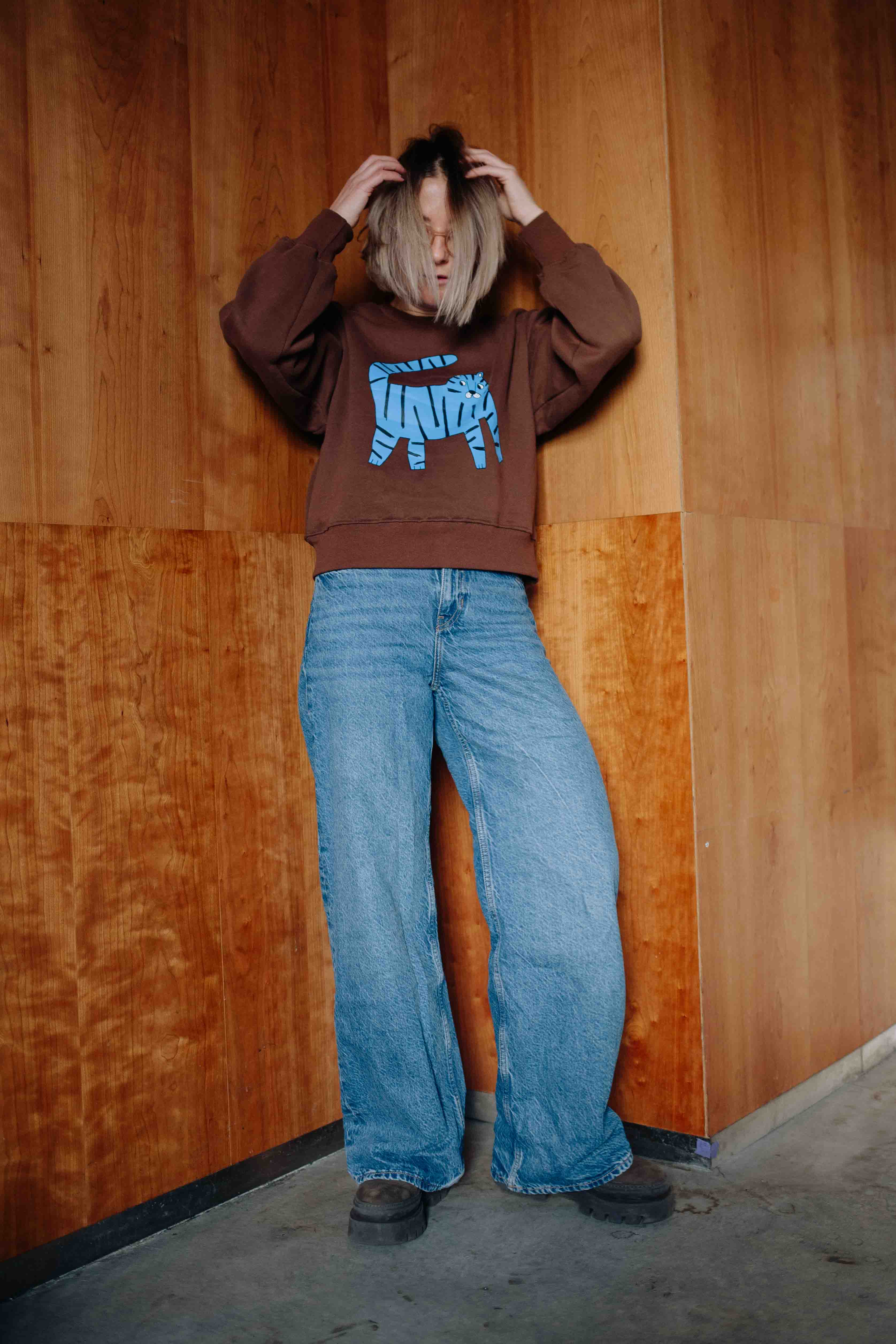 ELECTRIC TIGER SWEATSHIRT WOMAN - Image 5