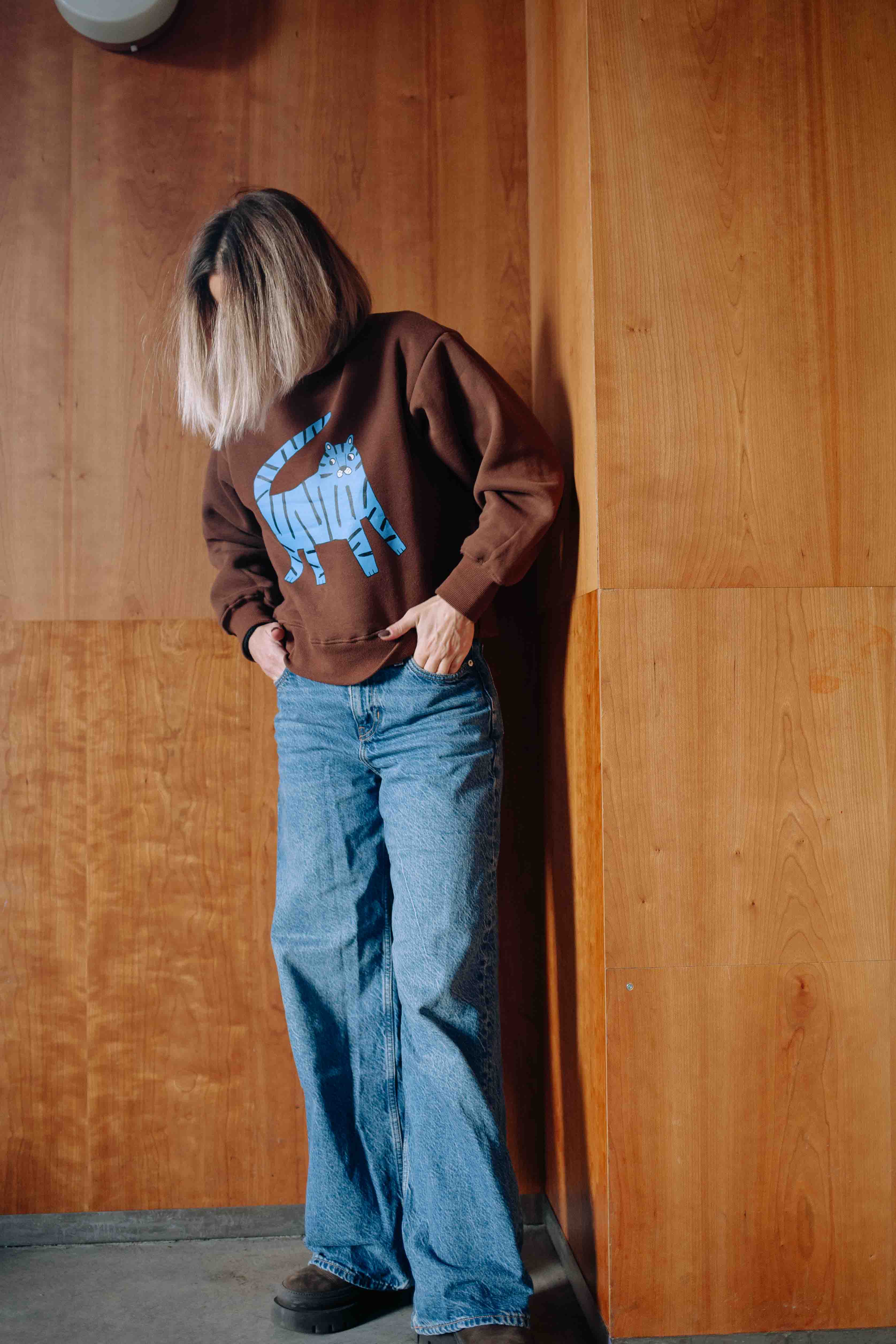 ELECTRIC TIGER SWEATSHIRT WOMAN - Image 8