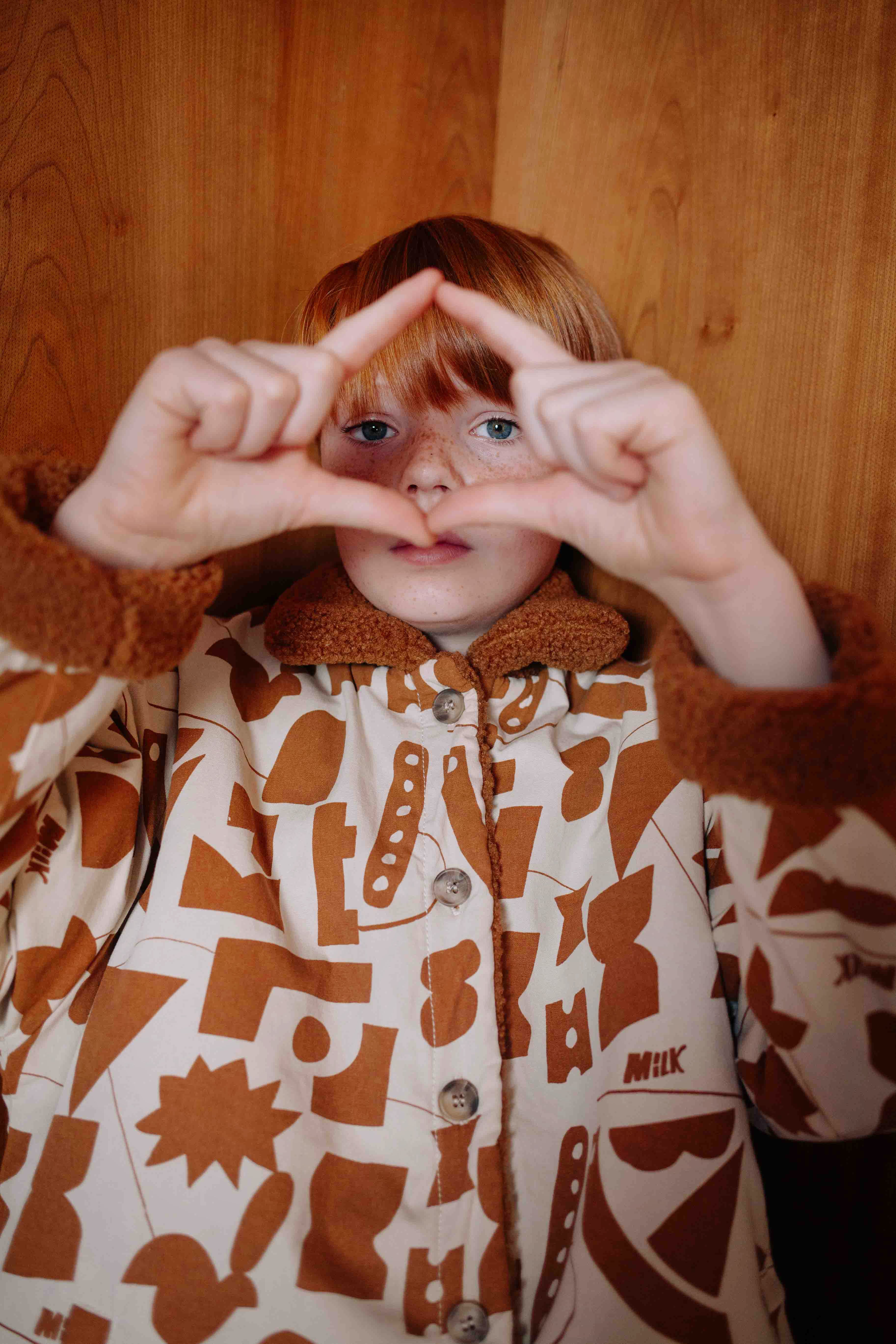 FLUFFY CHOCOLATE MILK COAT - Image 3