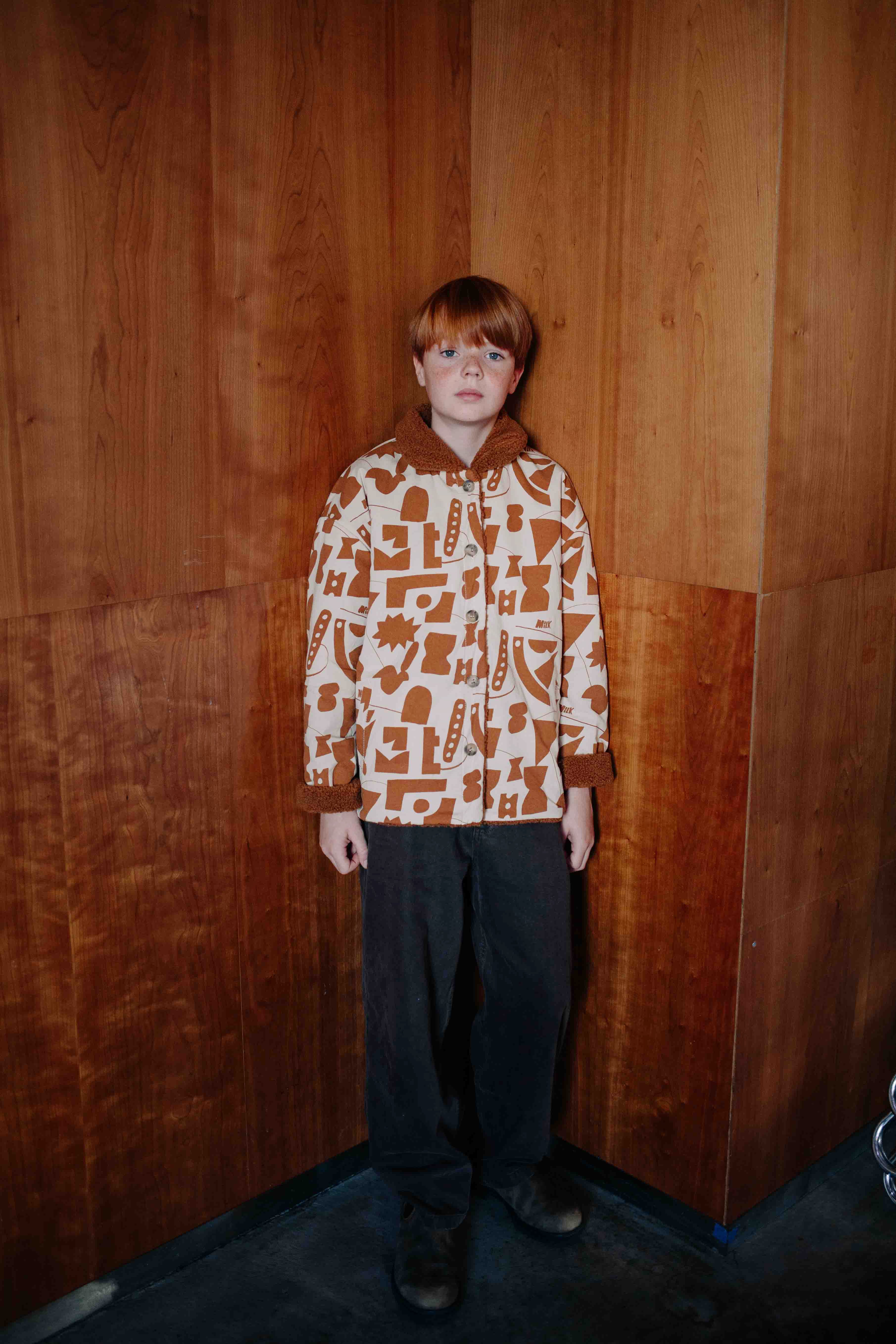 FLUFFY CHOCOLATE MILK COAT - Image 4
