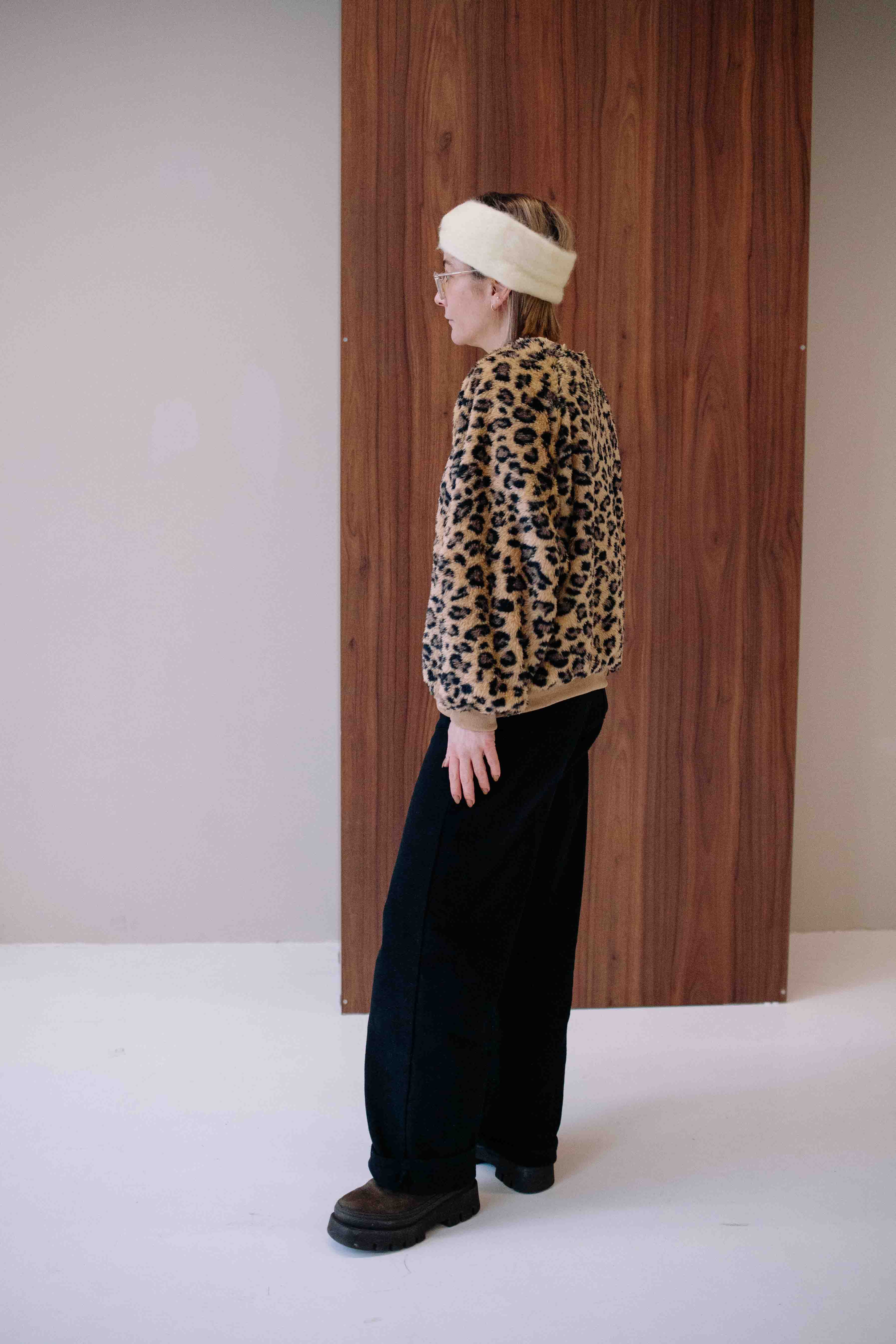 FLUFFY LEO SWEATSHIRT WOMAN - Image 8