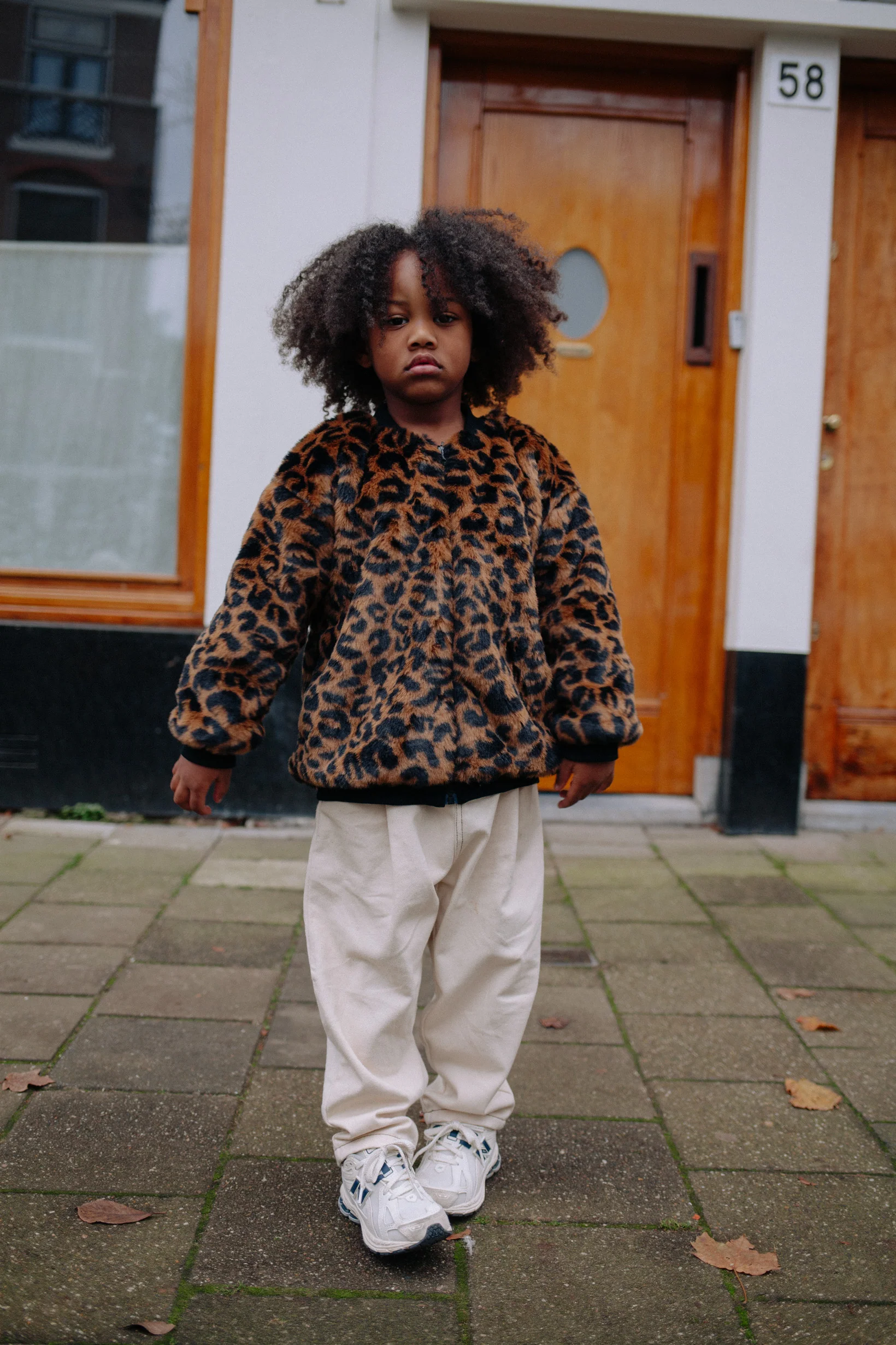 FLUFFY LEOPARD JACKET MML - Image 5