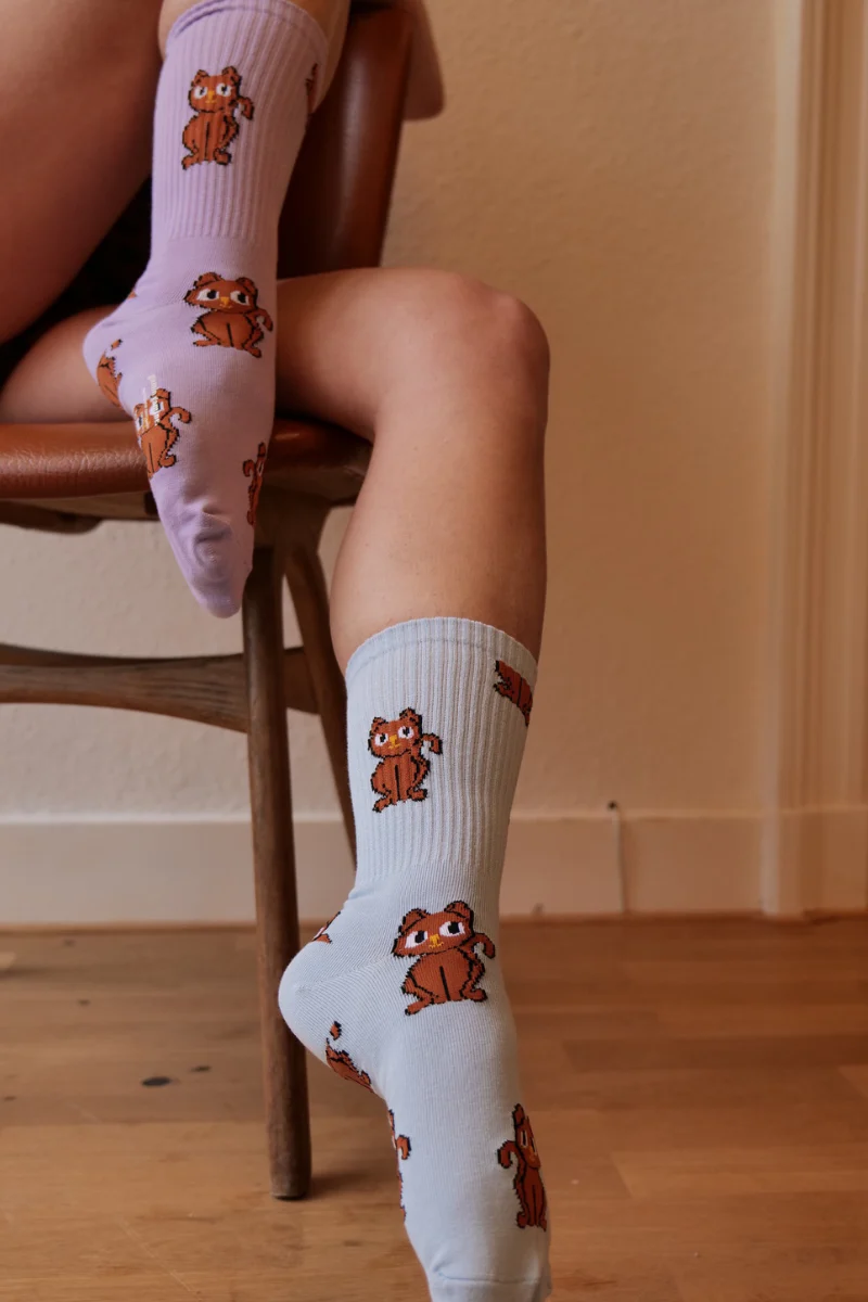 PIXEL KITTEN SOCKS - Image 5