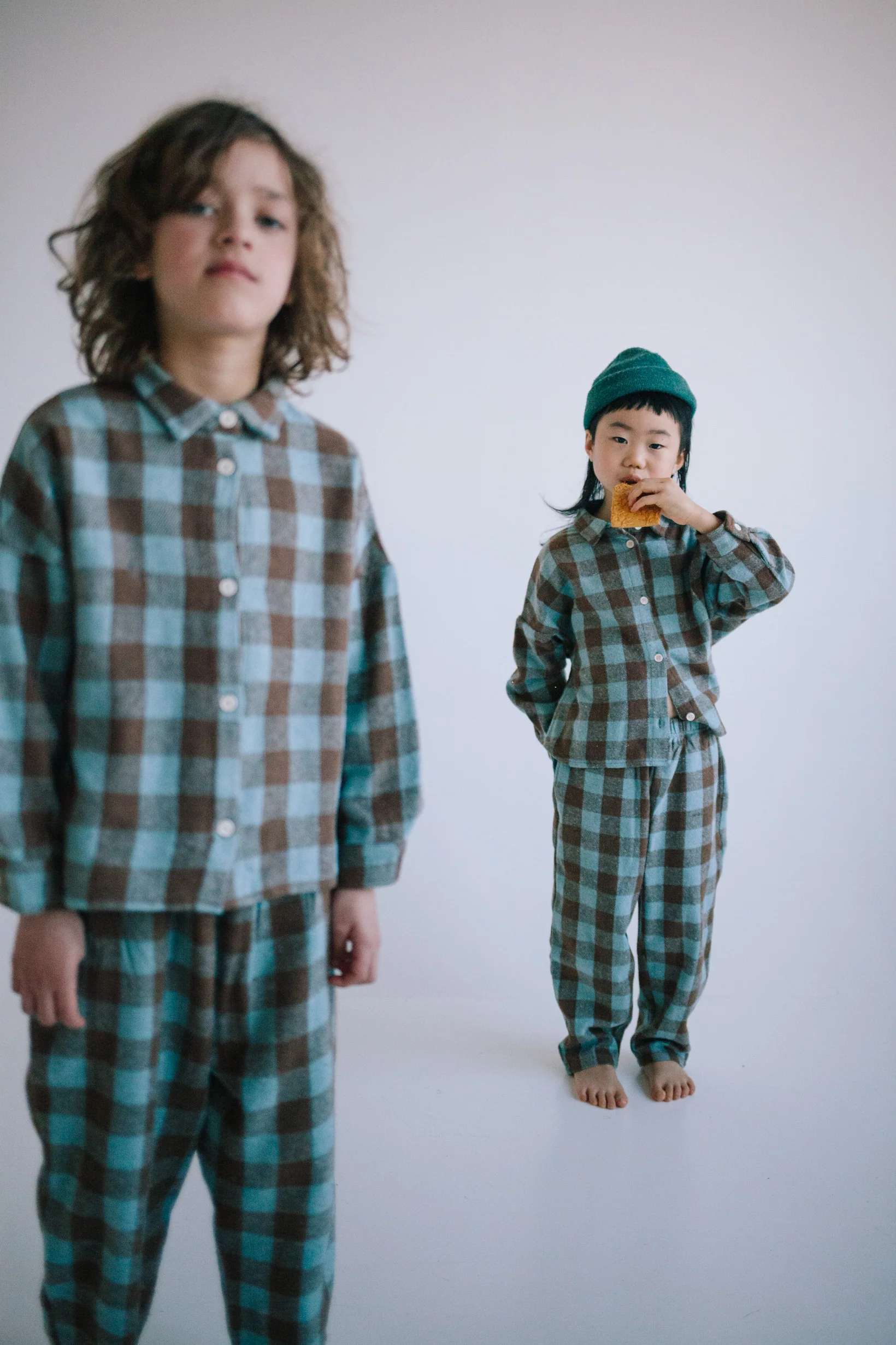 LAGOON PLAID SET