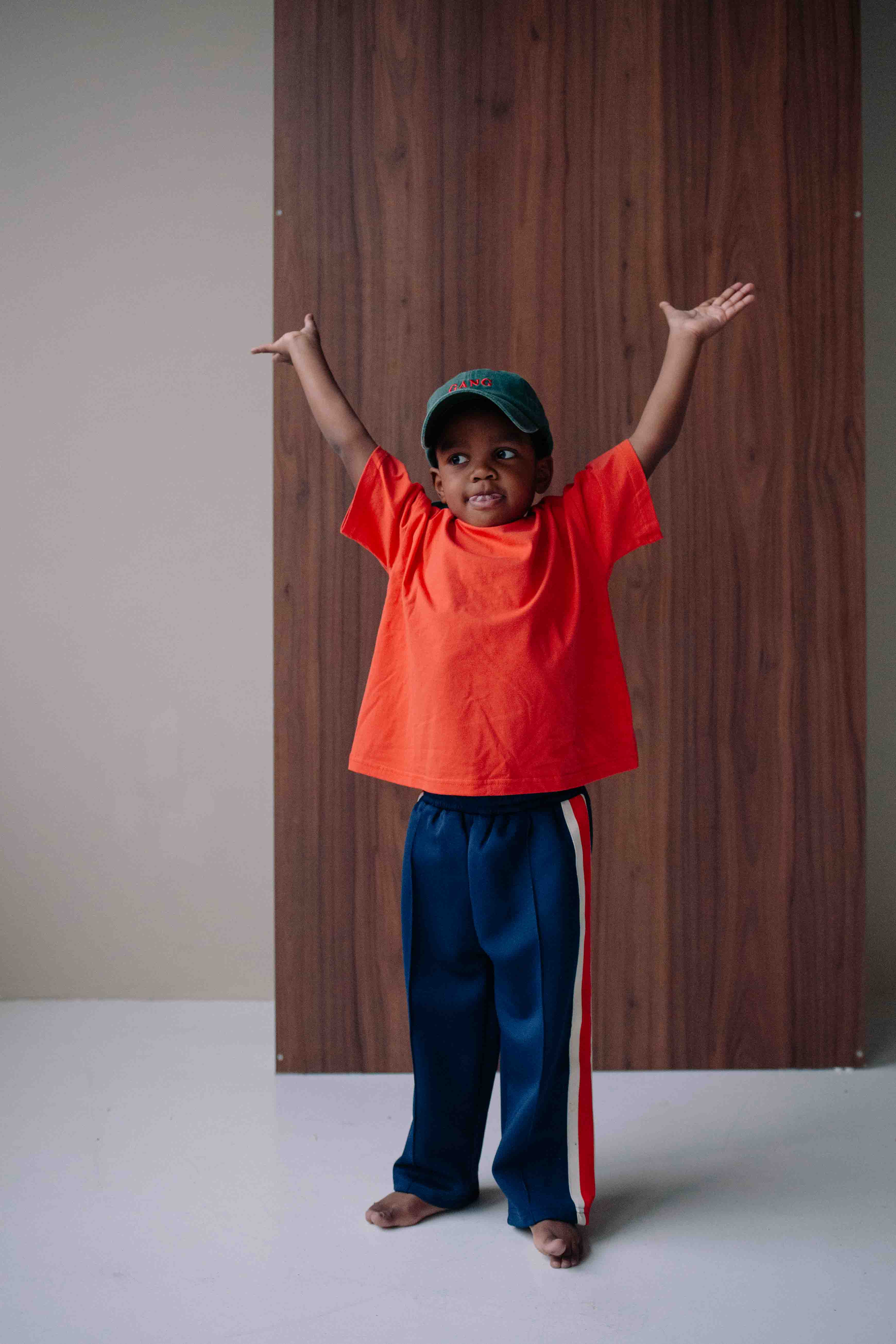 NAVY SPORTY PANTS - Image 8