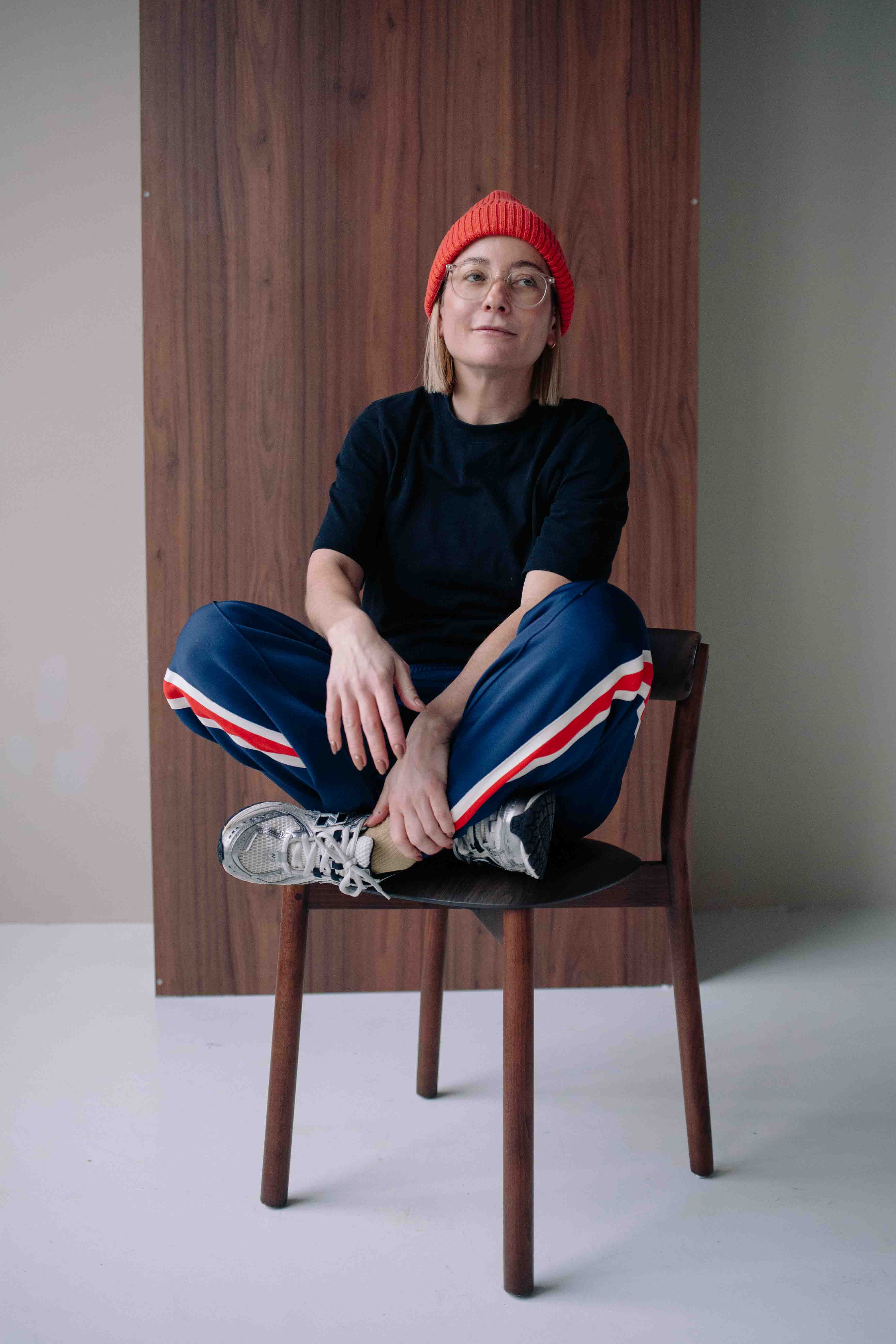 NAVY SPORTY PANTS WOMAN - Image 10