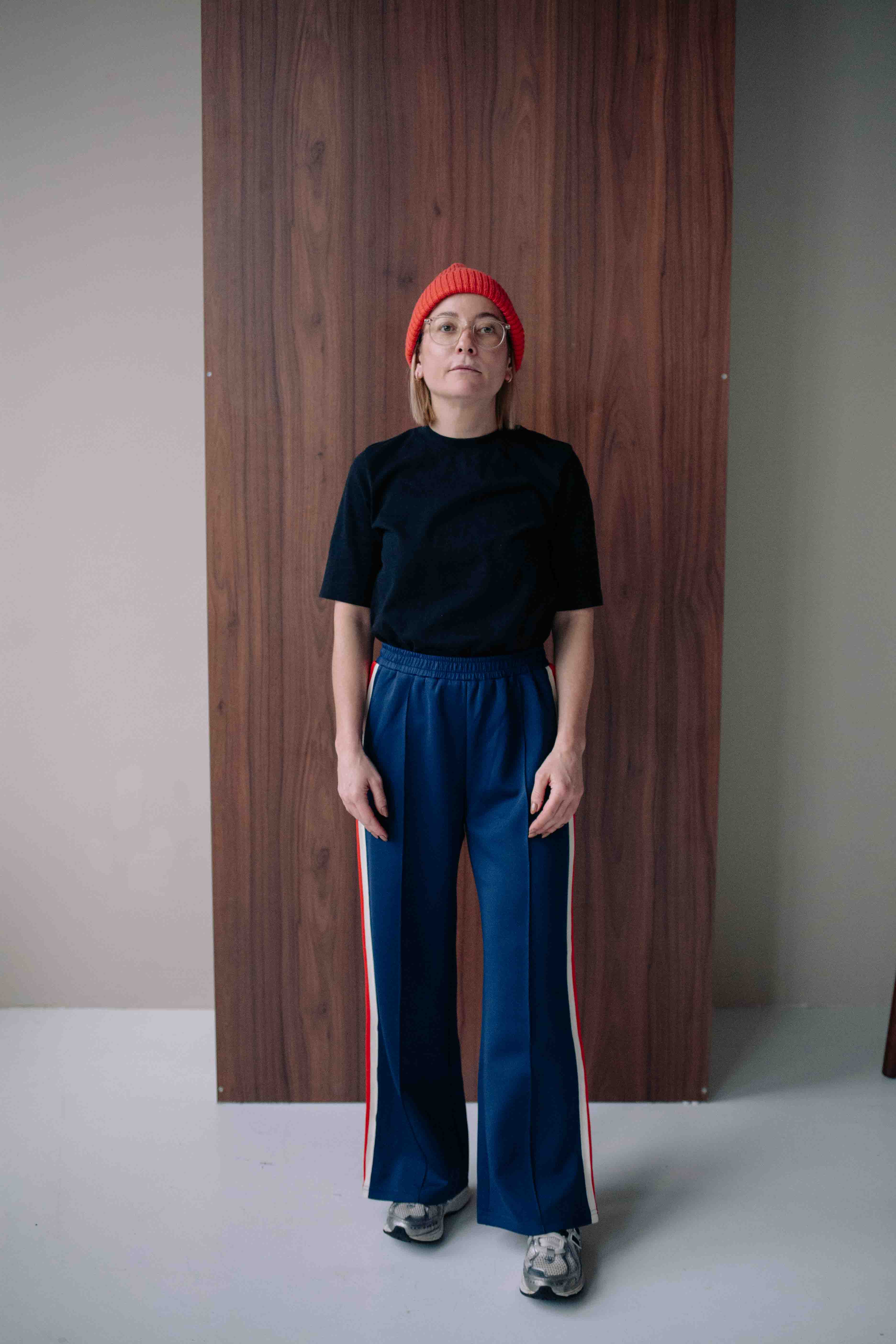 NAVY SPORTY PANTS WOMAN - Image 3