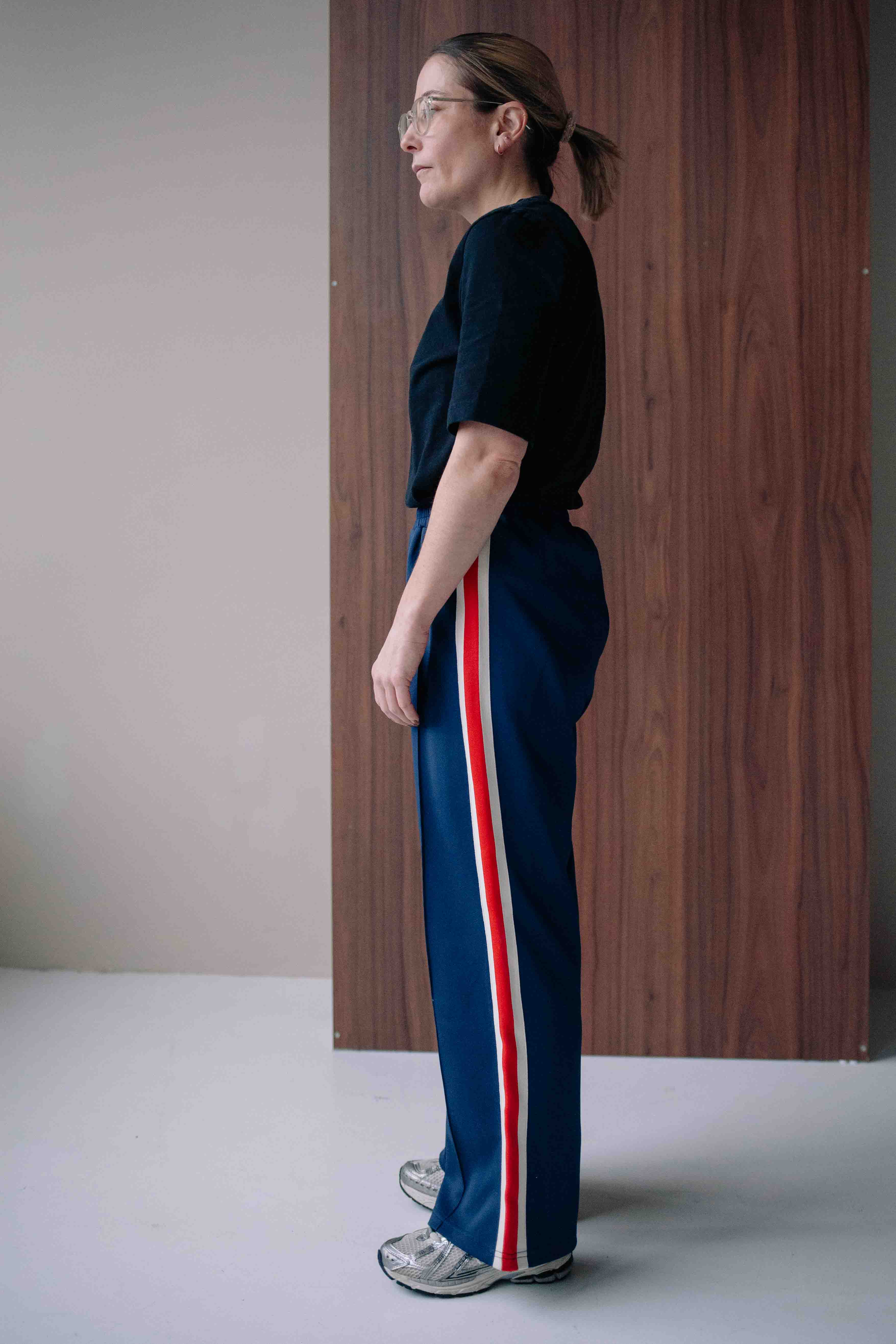 NAVY SPORTY PANTS WOMAN - Image 6