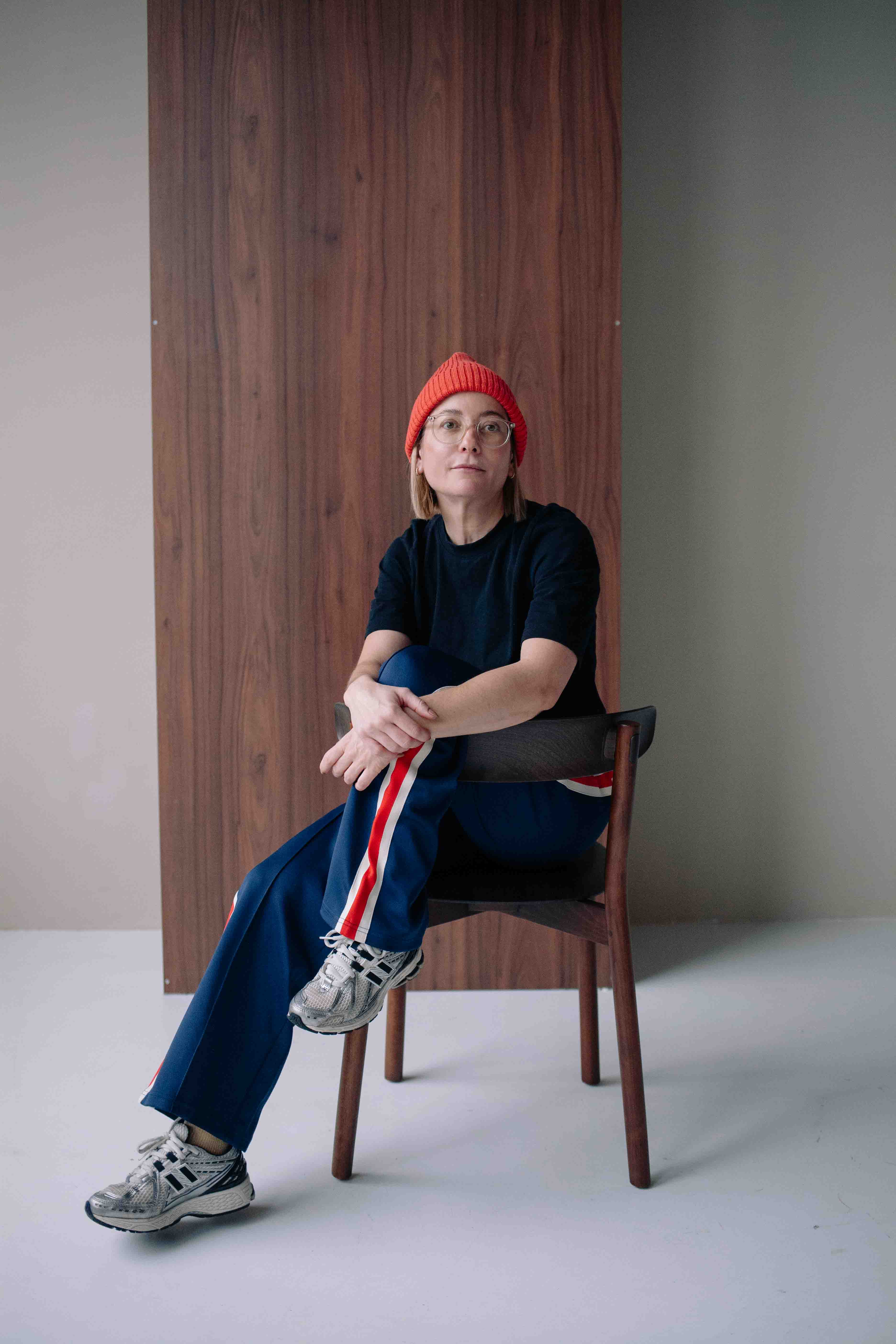 NAVY SPORTY PANTS WOMAN - Image 8