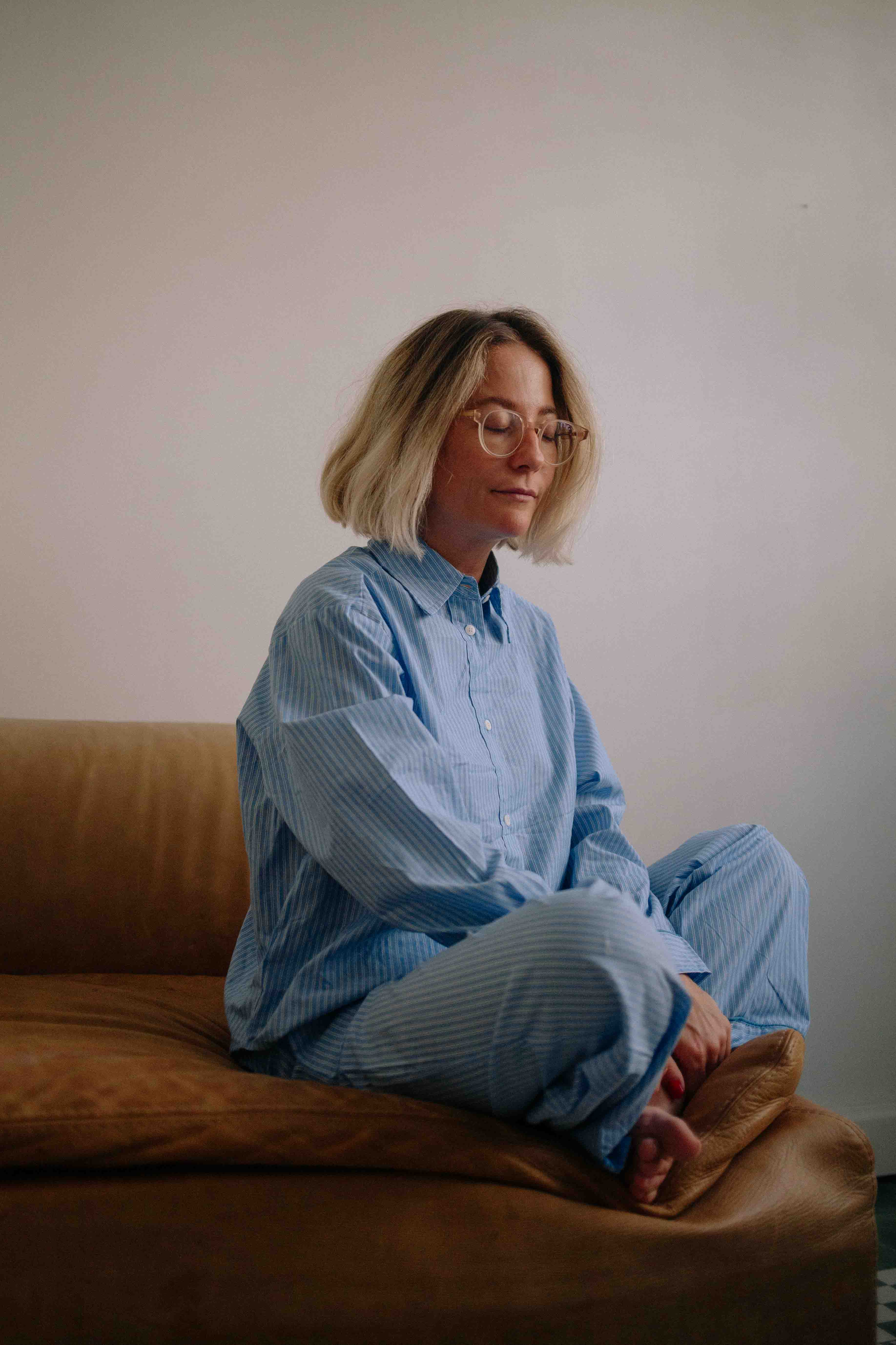 SHIRT PINSTRIPES SET WOMAN - Image 3