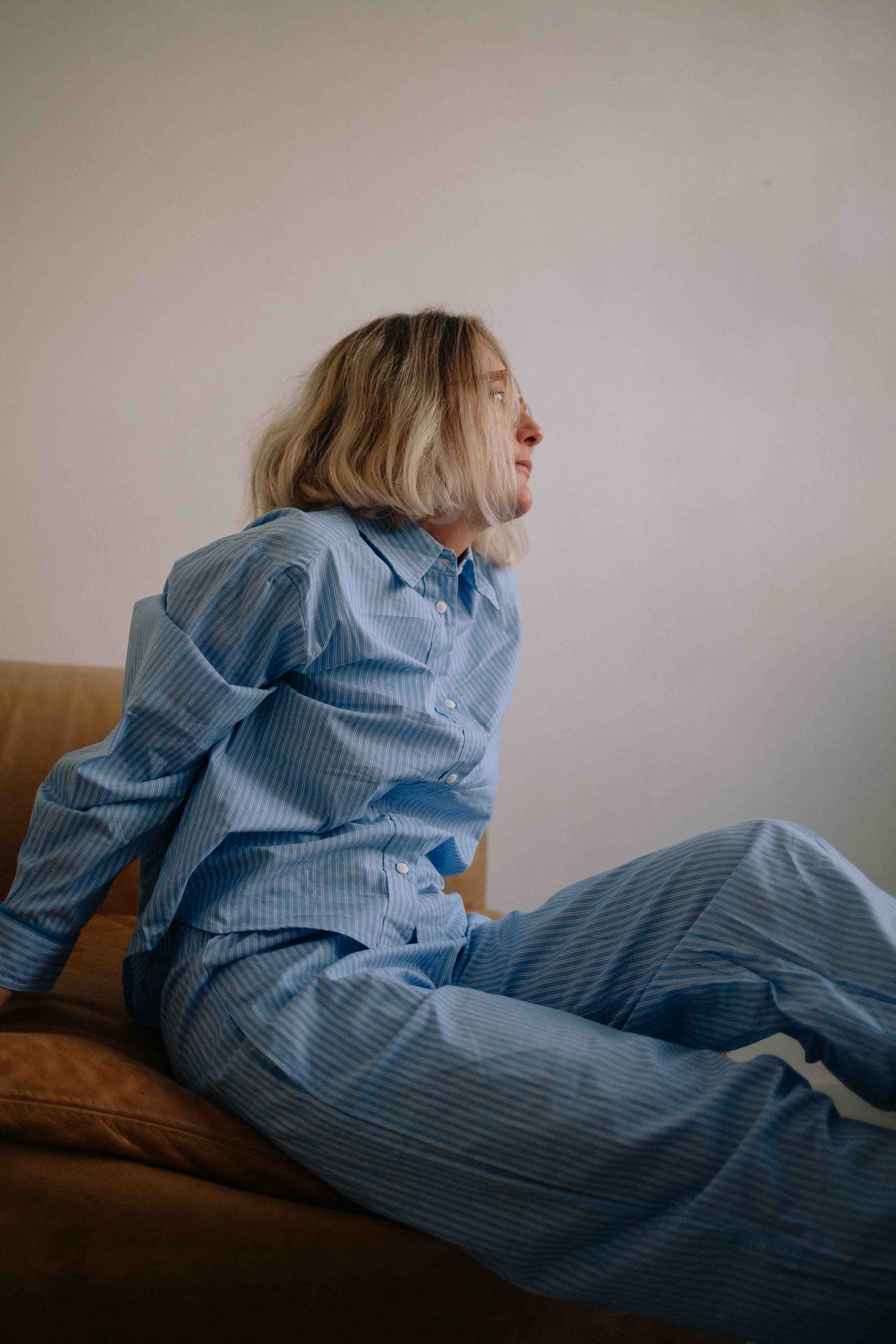 SHIRT PINSTRIPES SET WOMAN - Image 5