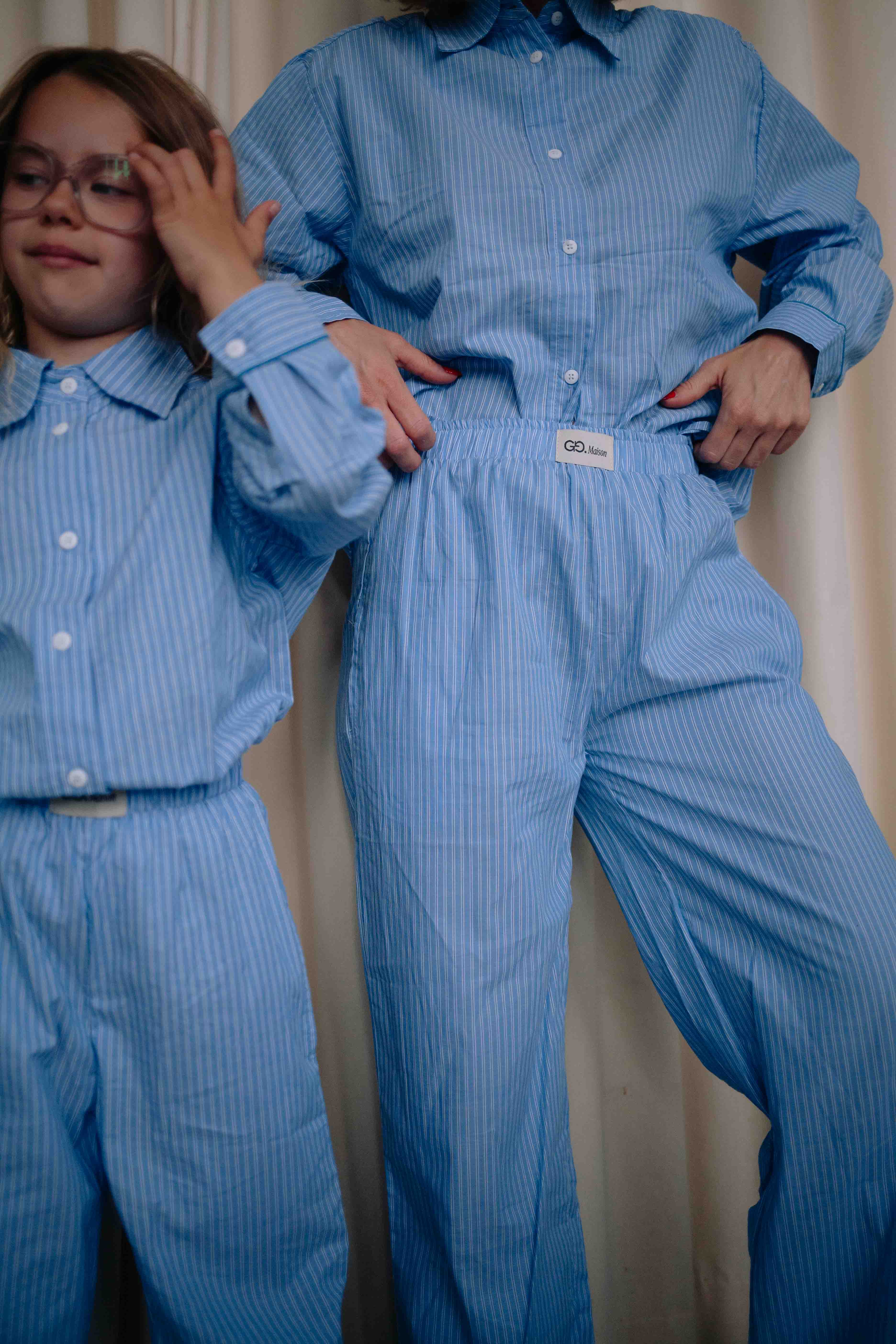 SHIRT PINSTRIPES SET WOMAN - Image 7