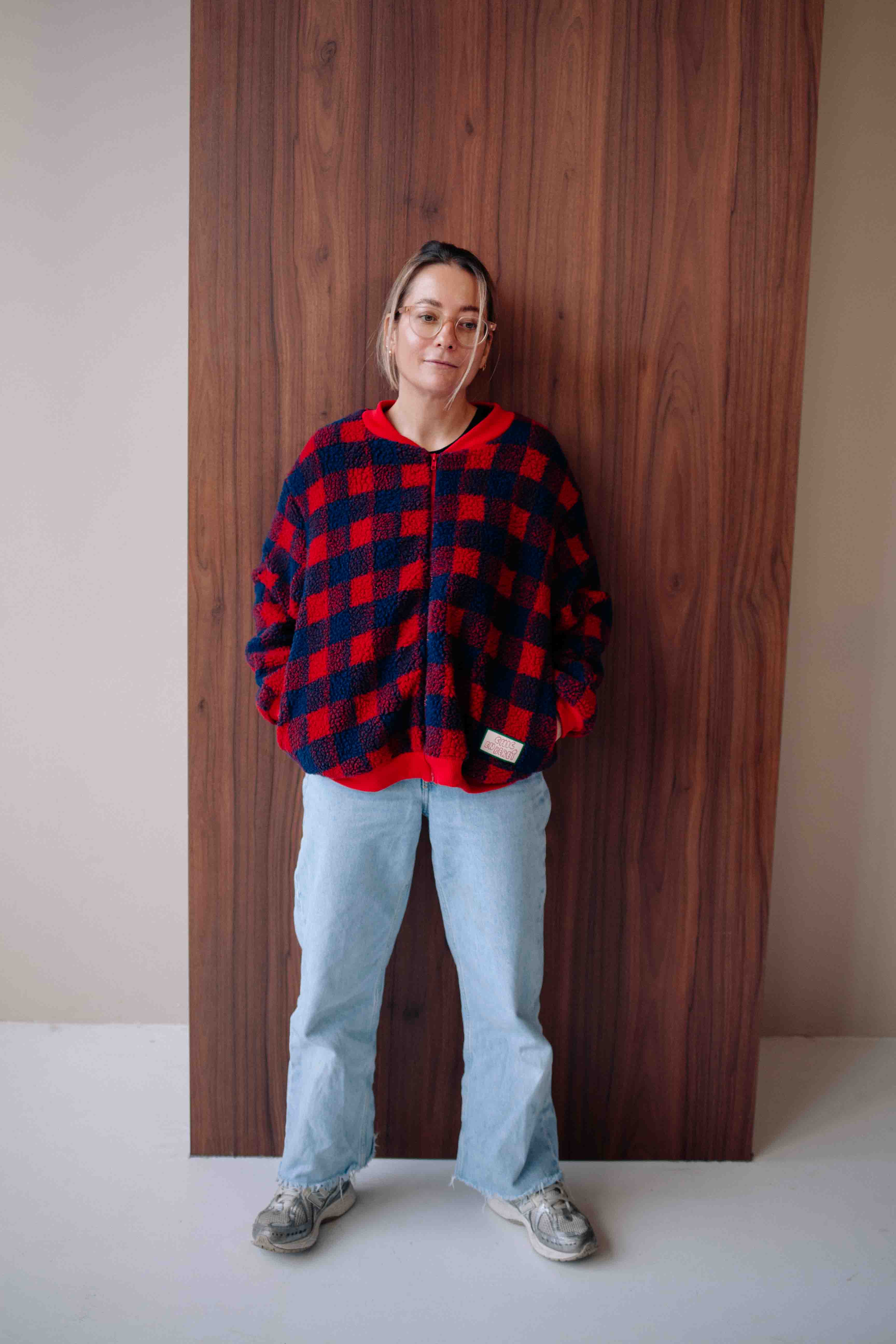 PLAID TRUCKER JACKET WOMAN - Image 3
