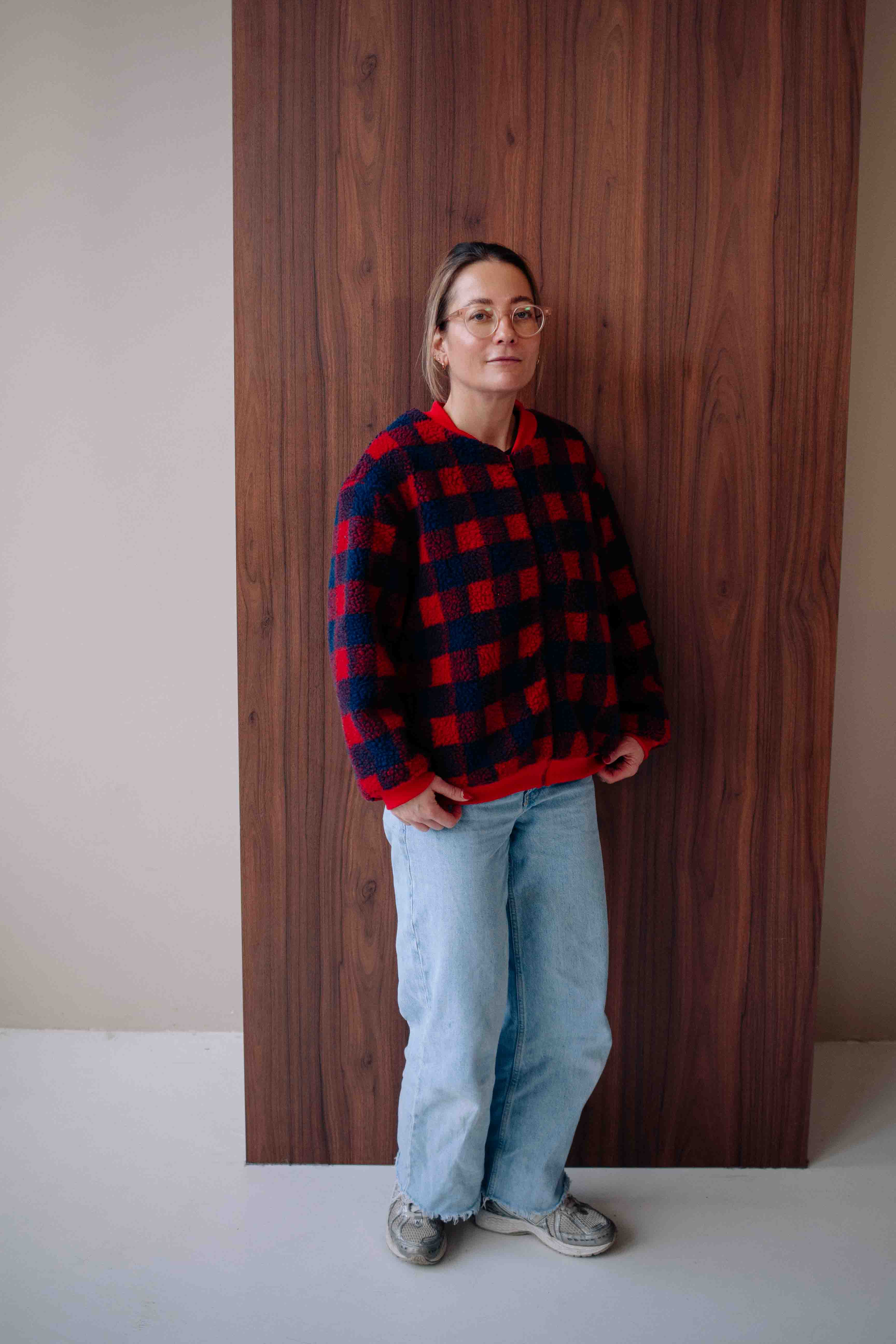 PLAID TRUCKER JACKET WOMAN - Image 4