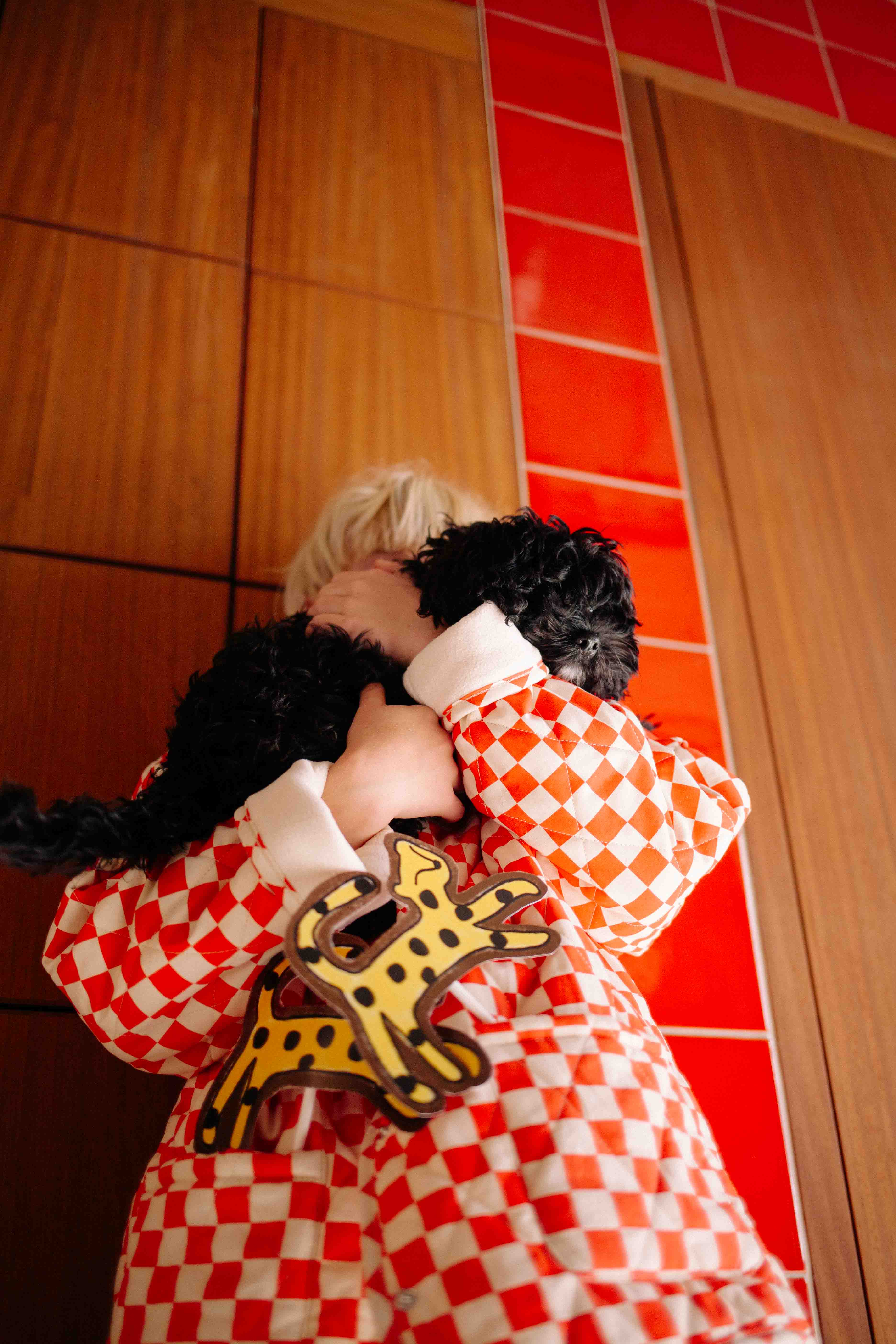 RED CHECKERS JACKET - Image 4