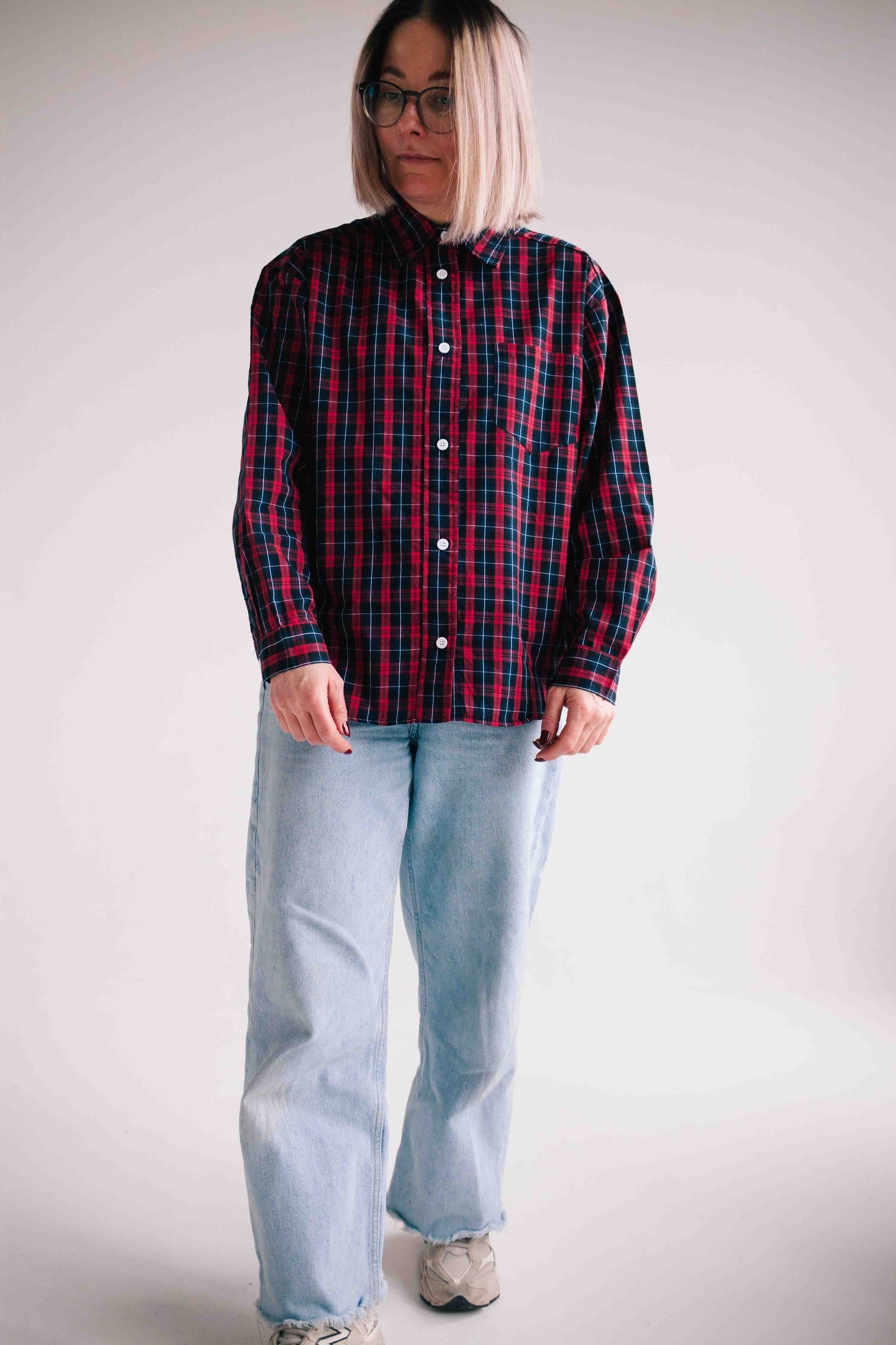 VICHY RED SHIRT WOMAN - Image 4