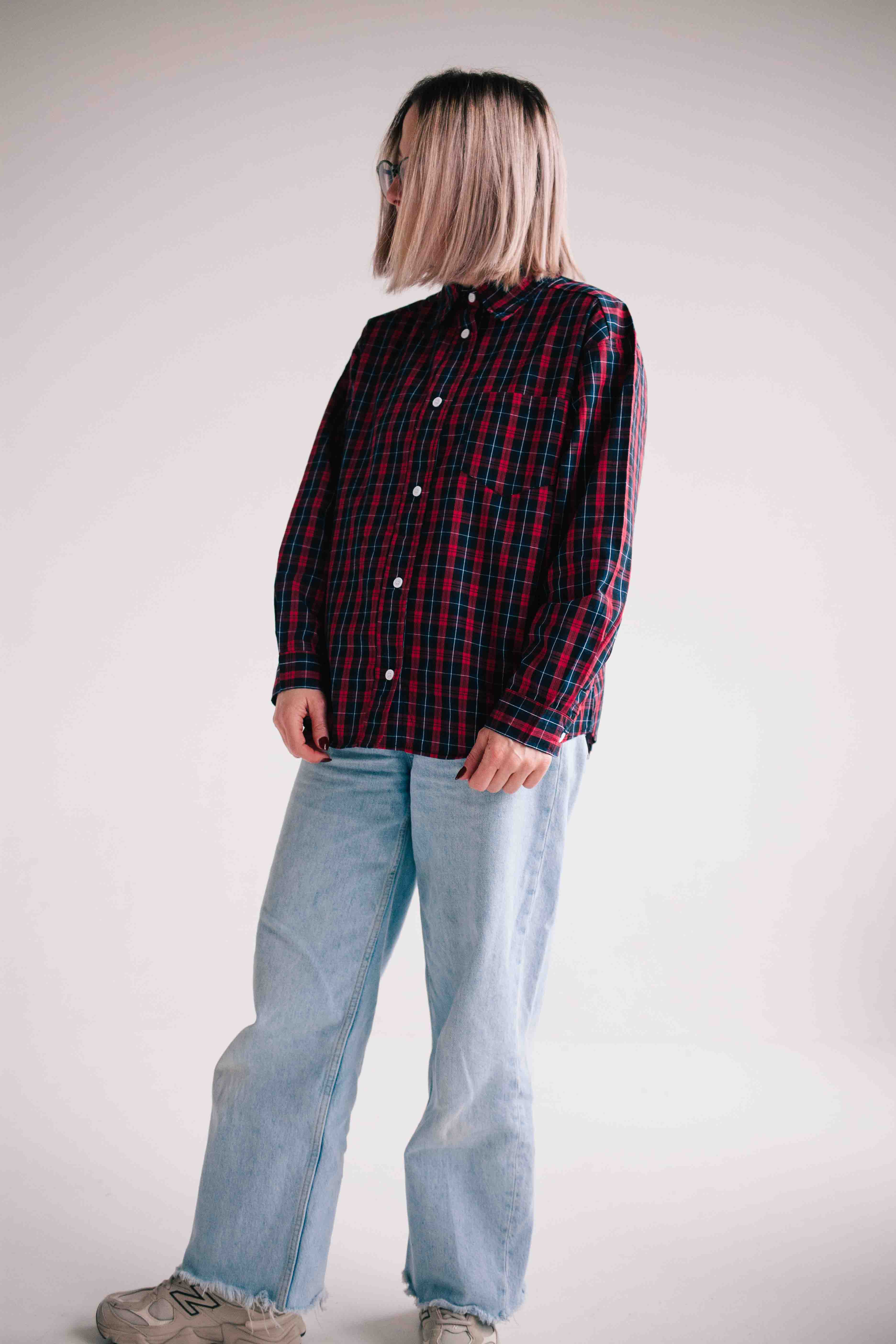 VICHY RED SHIRT WOMAN - Image 5