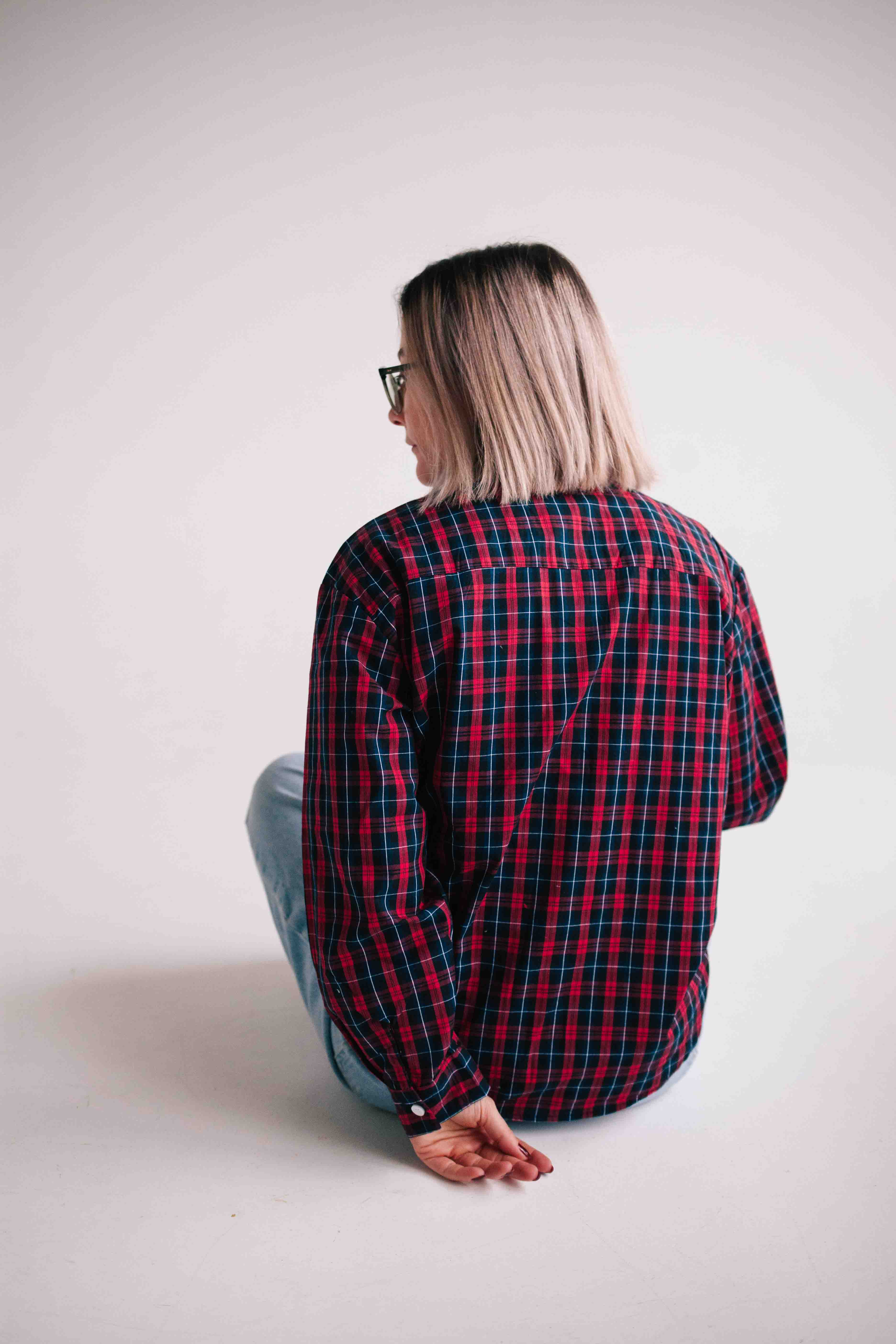 VICHY RED SHIRT WOMAN - Image 6