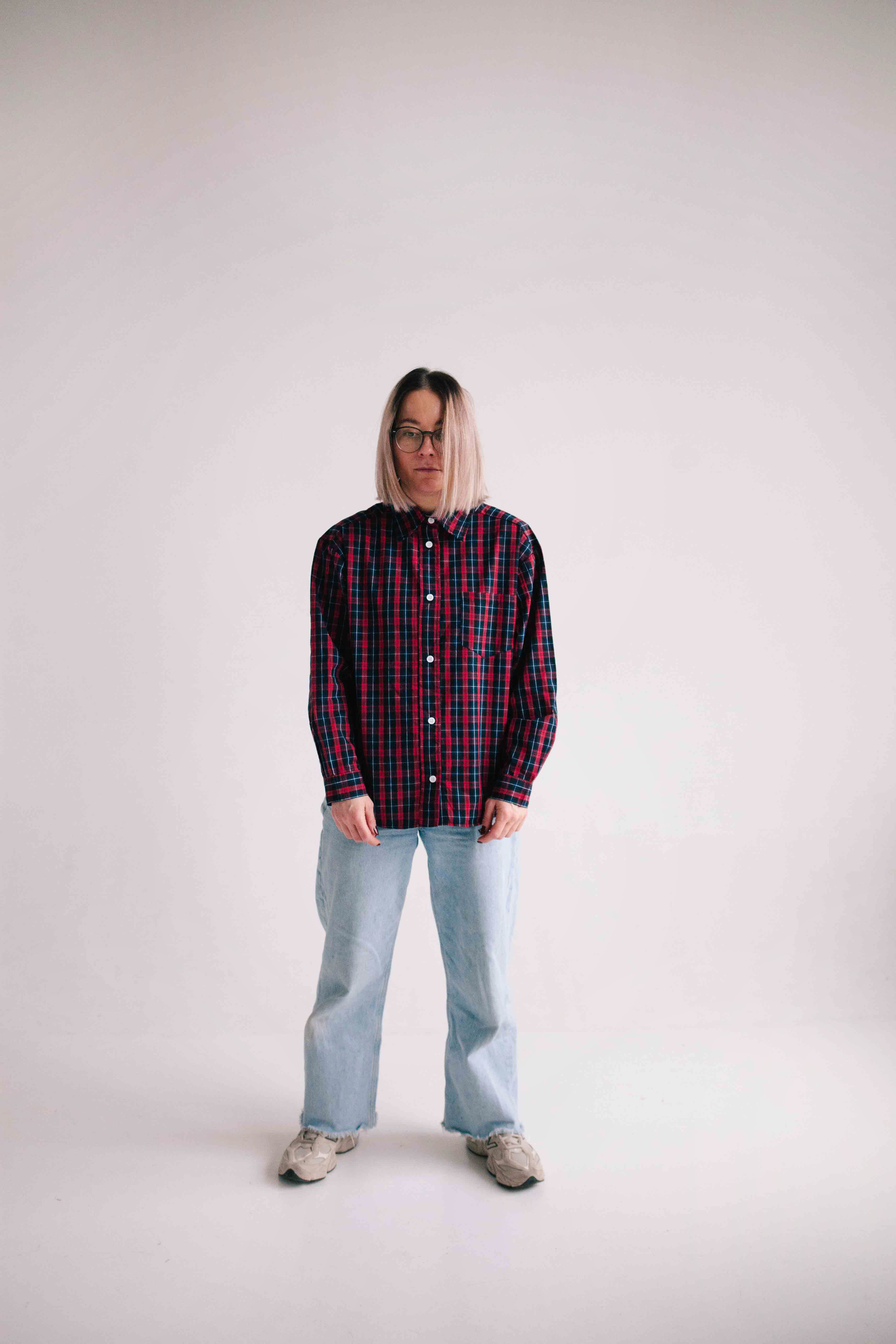 VICHY RED SHIRT WOMAN - Image 8