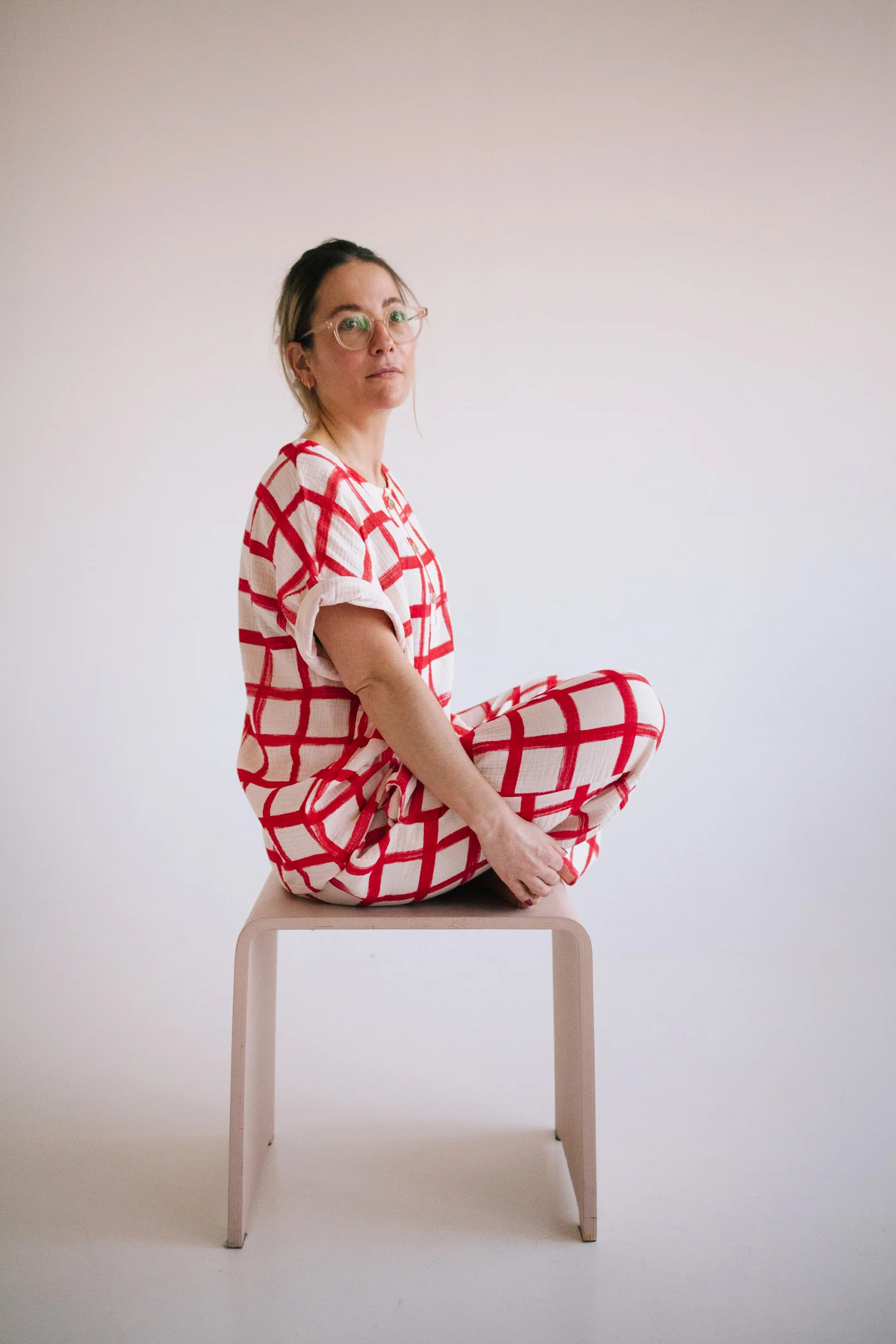 RETRO CHECK SET WOMAN - Image 7