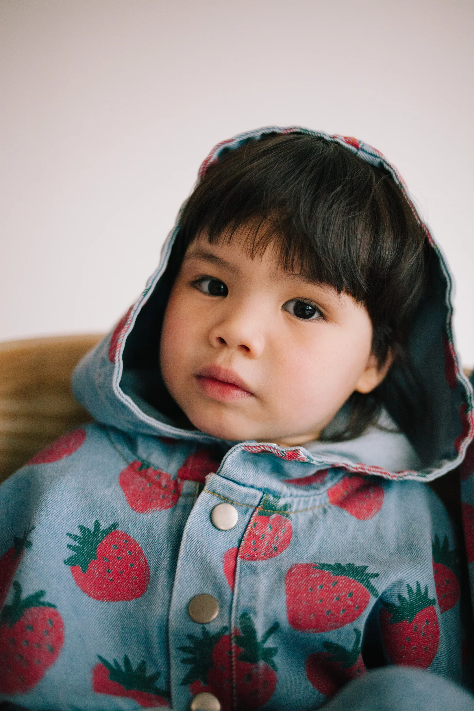 STRAWBERRY DENIM HOODIE - Image 11