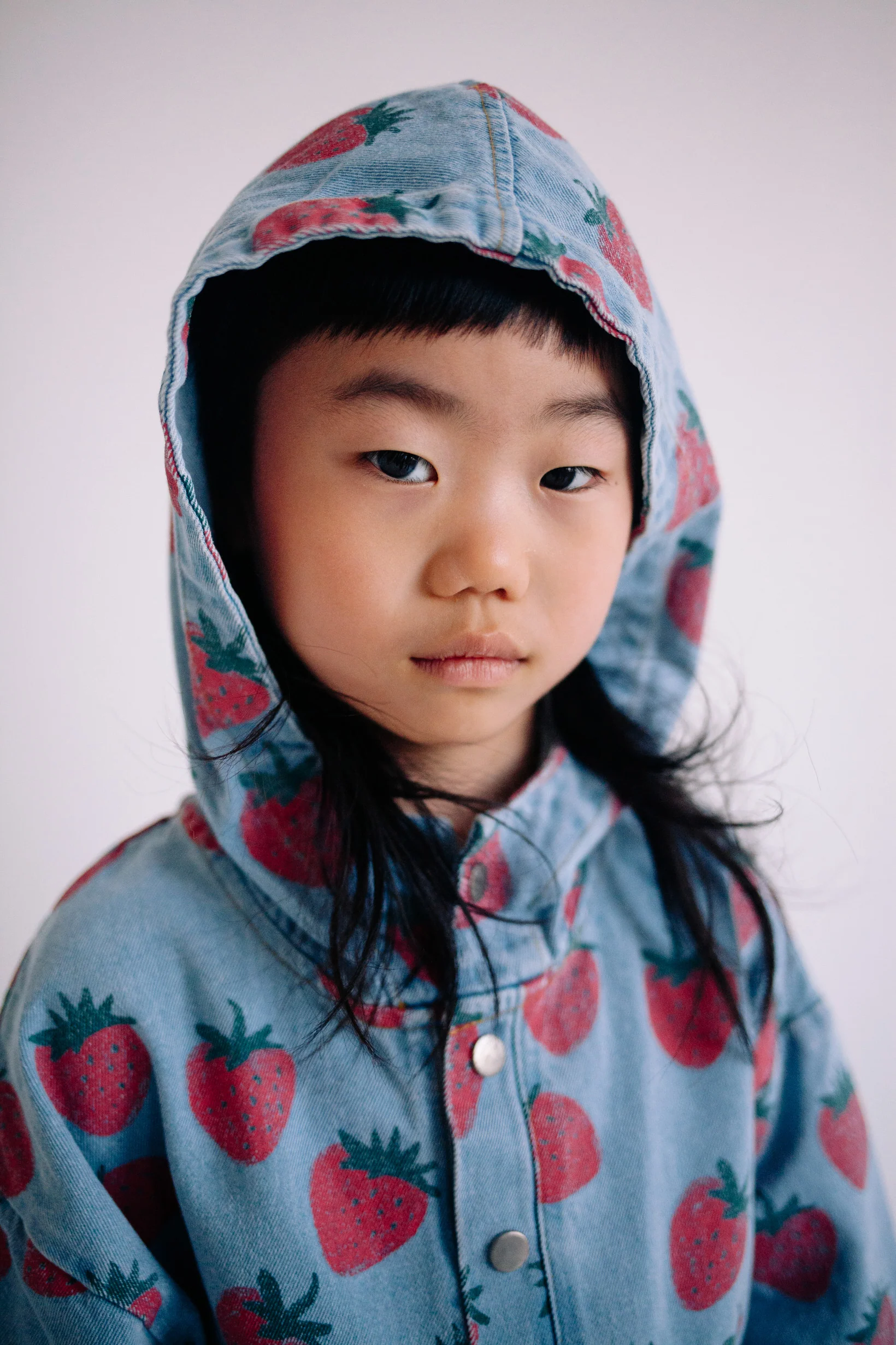 STRAWBERRY DENIM HOODIE - Image 12