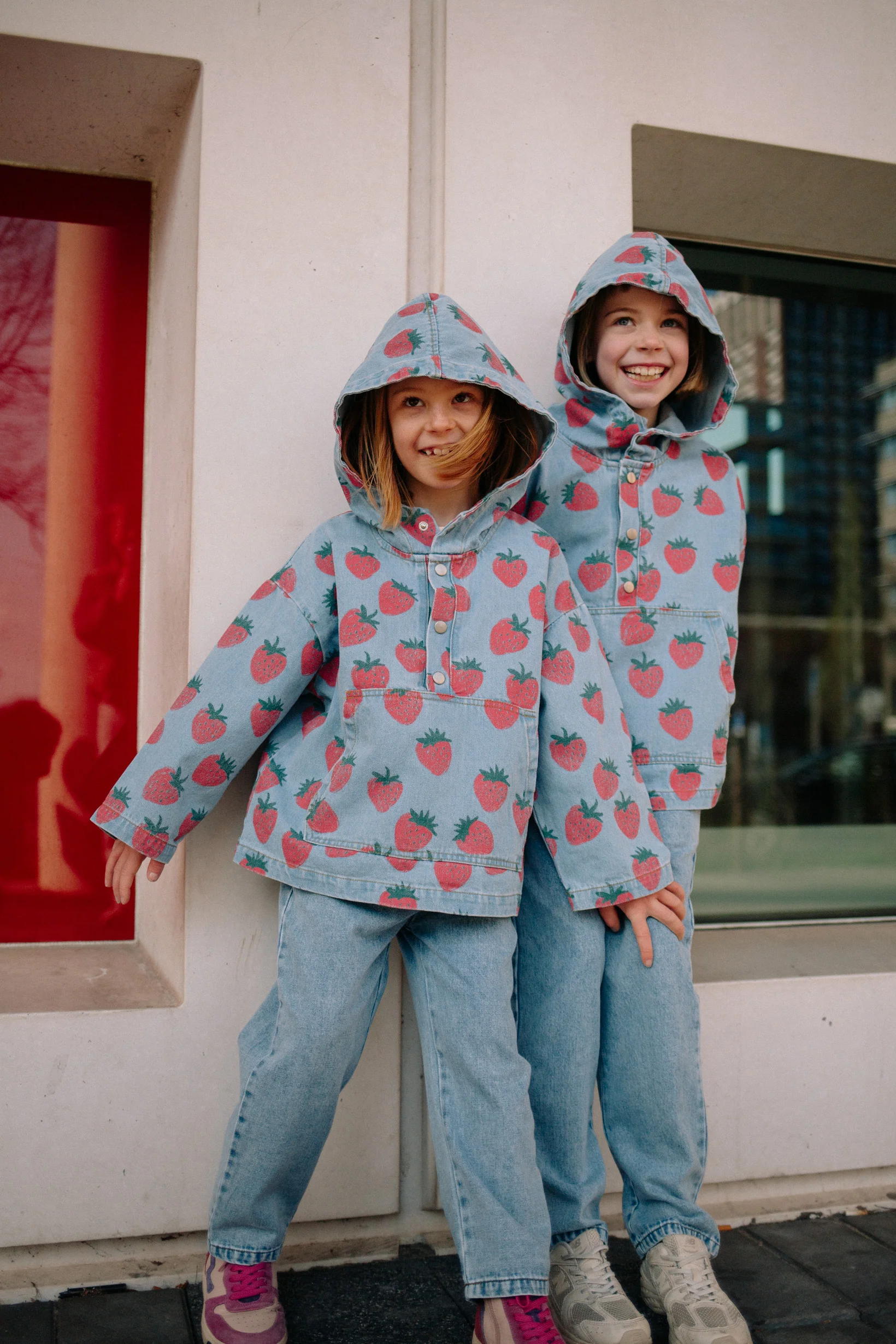 STRAWBERRY DENIM HOODIE - Image 15