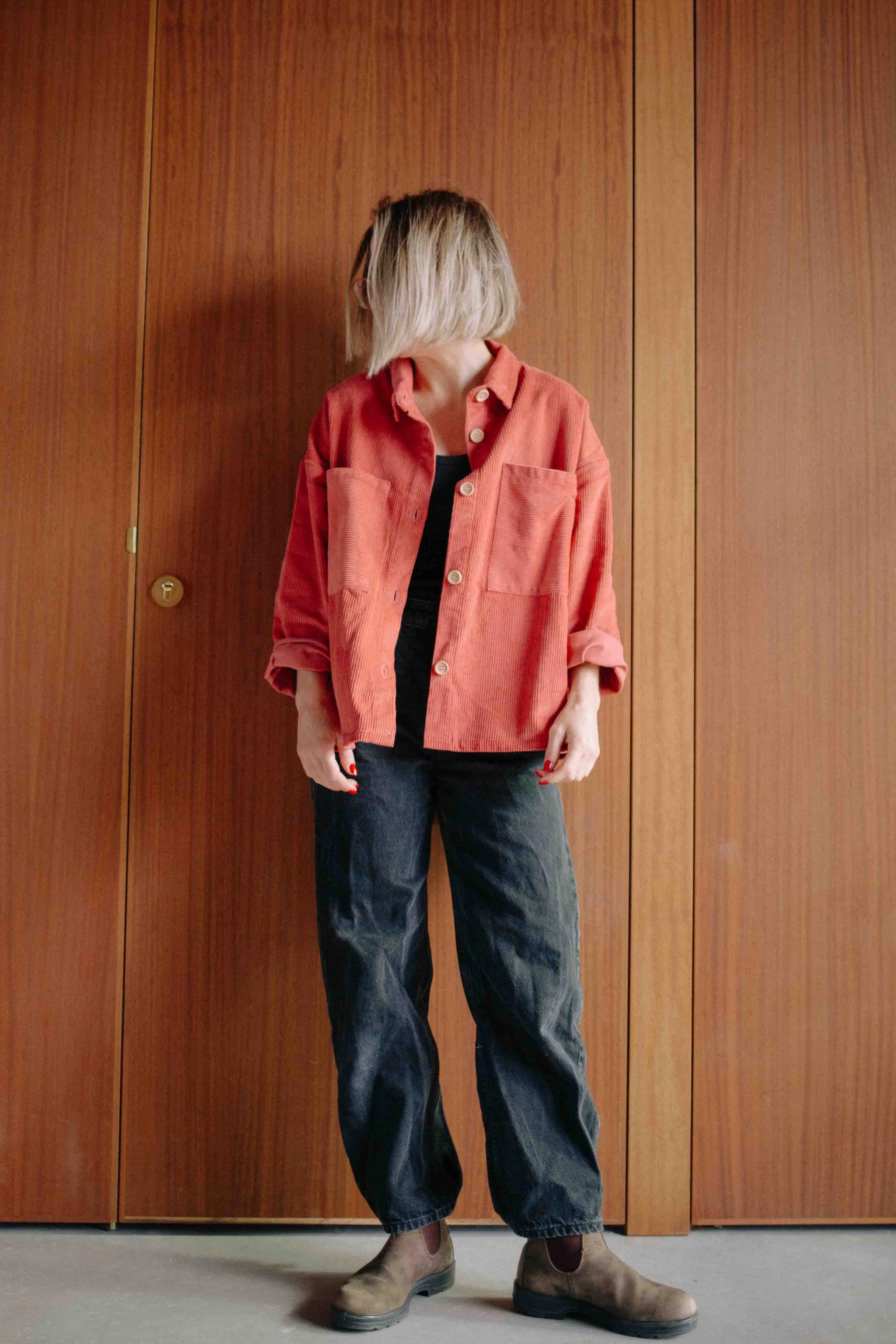 TERRACOTTA CORDUROY SET WOMAN - Image 10