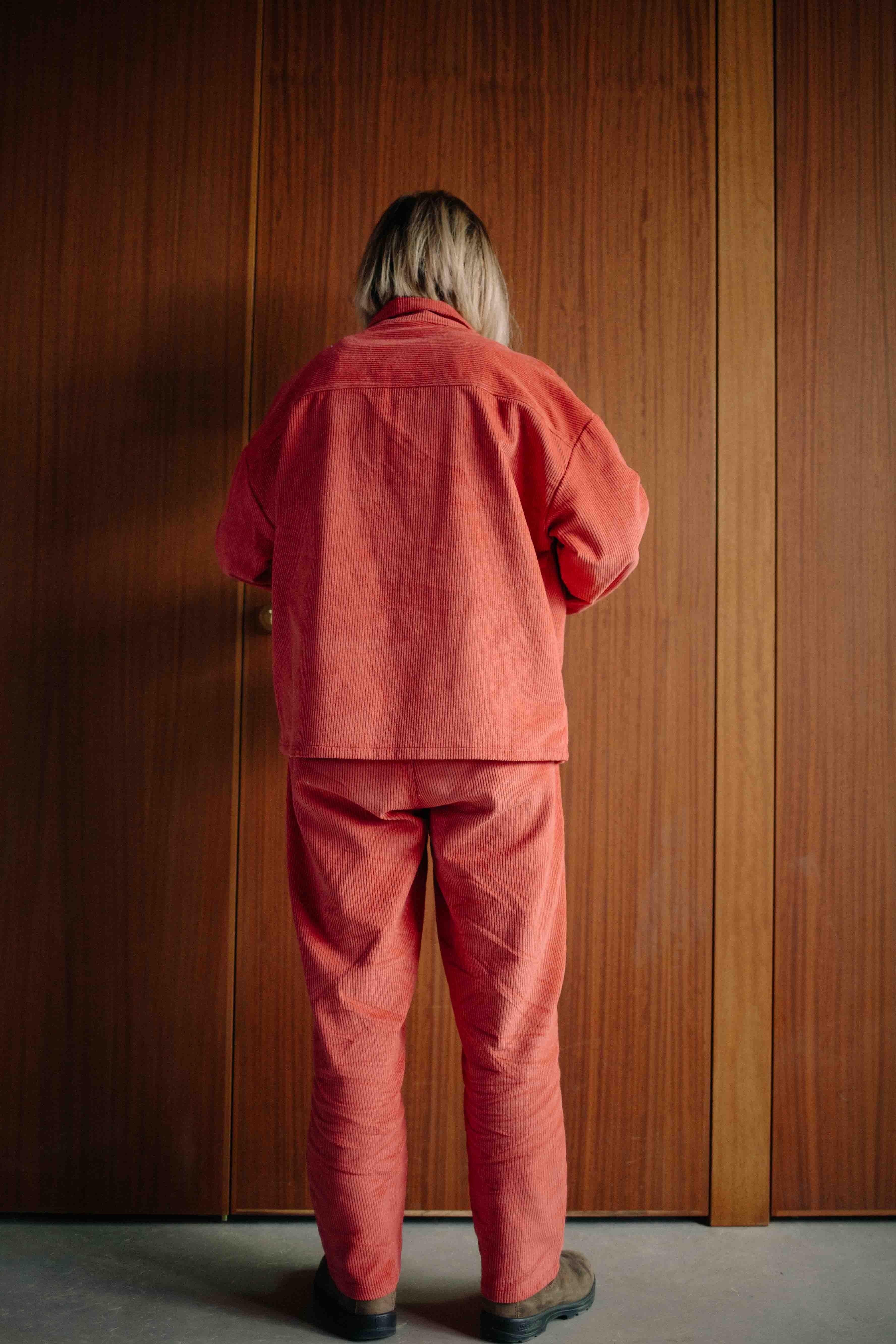 TERRACOTTA CORDUROY SET WOMAN - Image 11