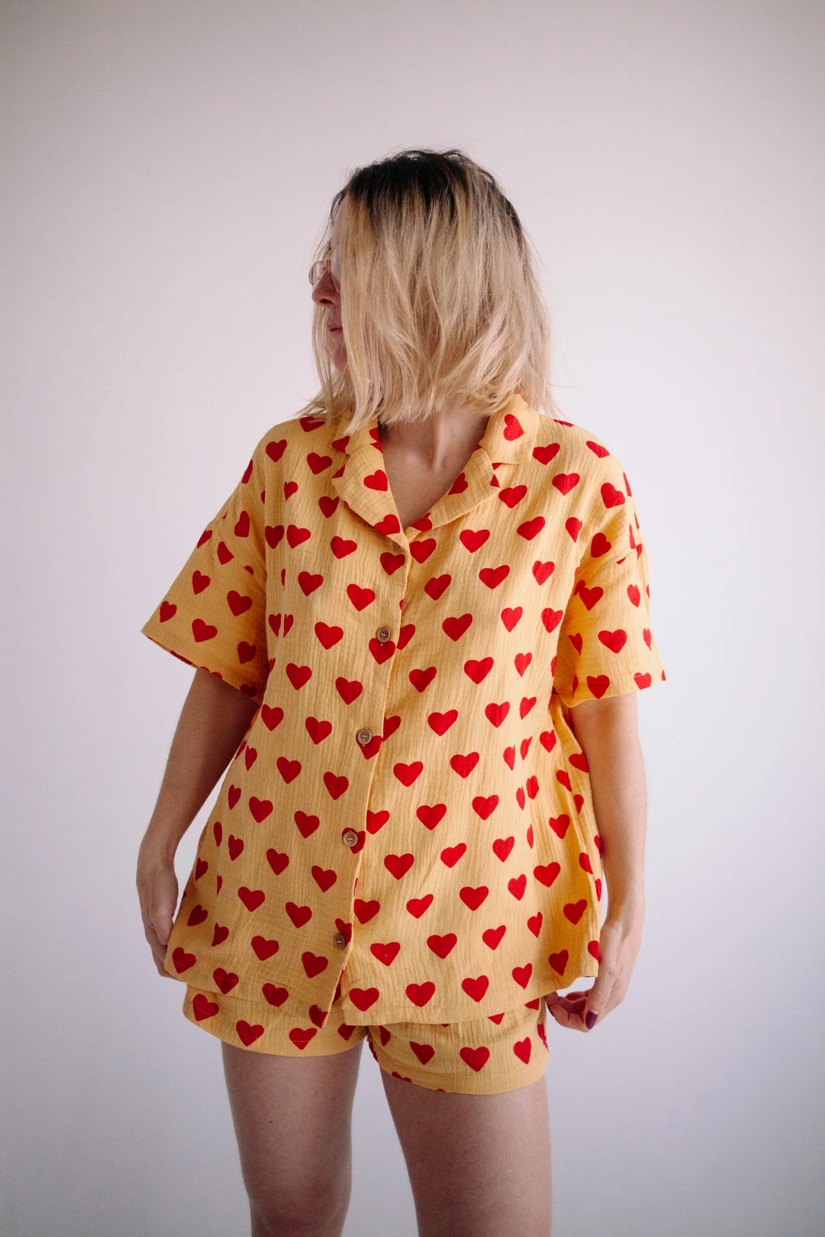 YELLOW HEART SET WOMAN - Image 4